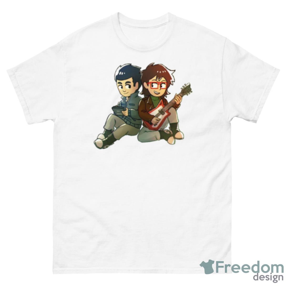 Min And Ryan Infinity Train Shirt - 500 Men’s Classic Tee Gildan