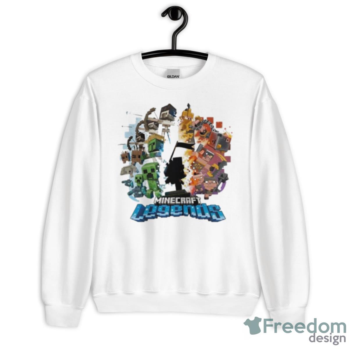 Minecraft Legends Hoodie - Unisex Heavy Blend Crewneck Sweatshirt