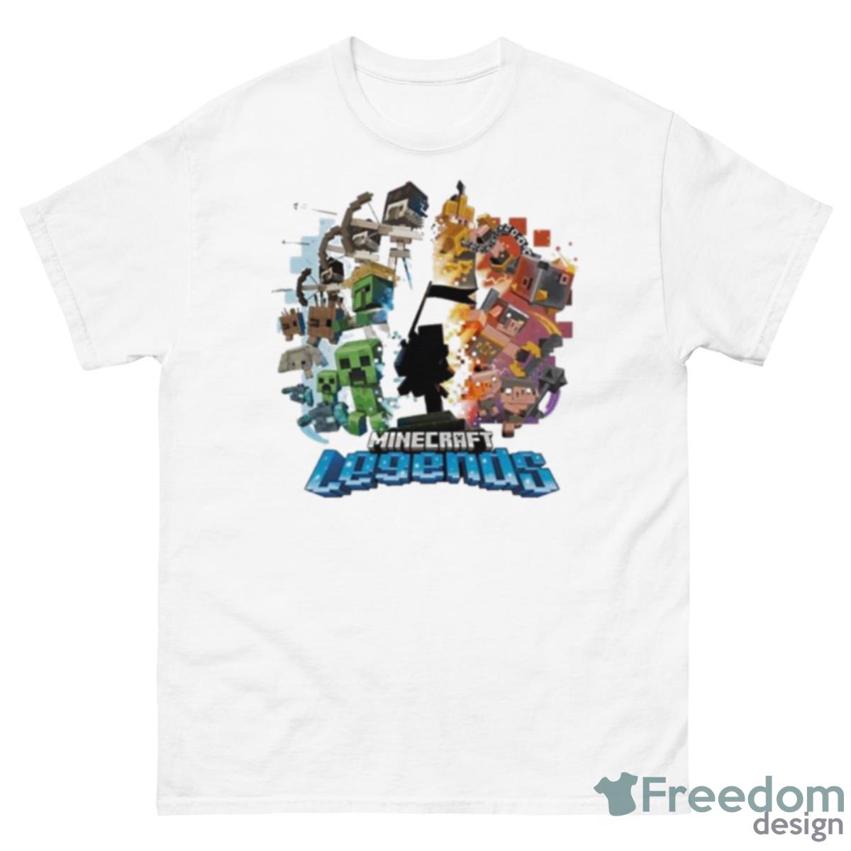 Minecraft Legends Hoodie - 500 Men’s Classic Tee Gildan