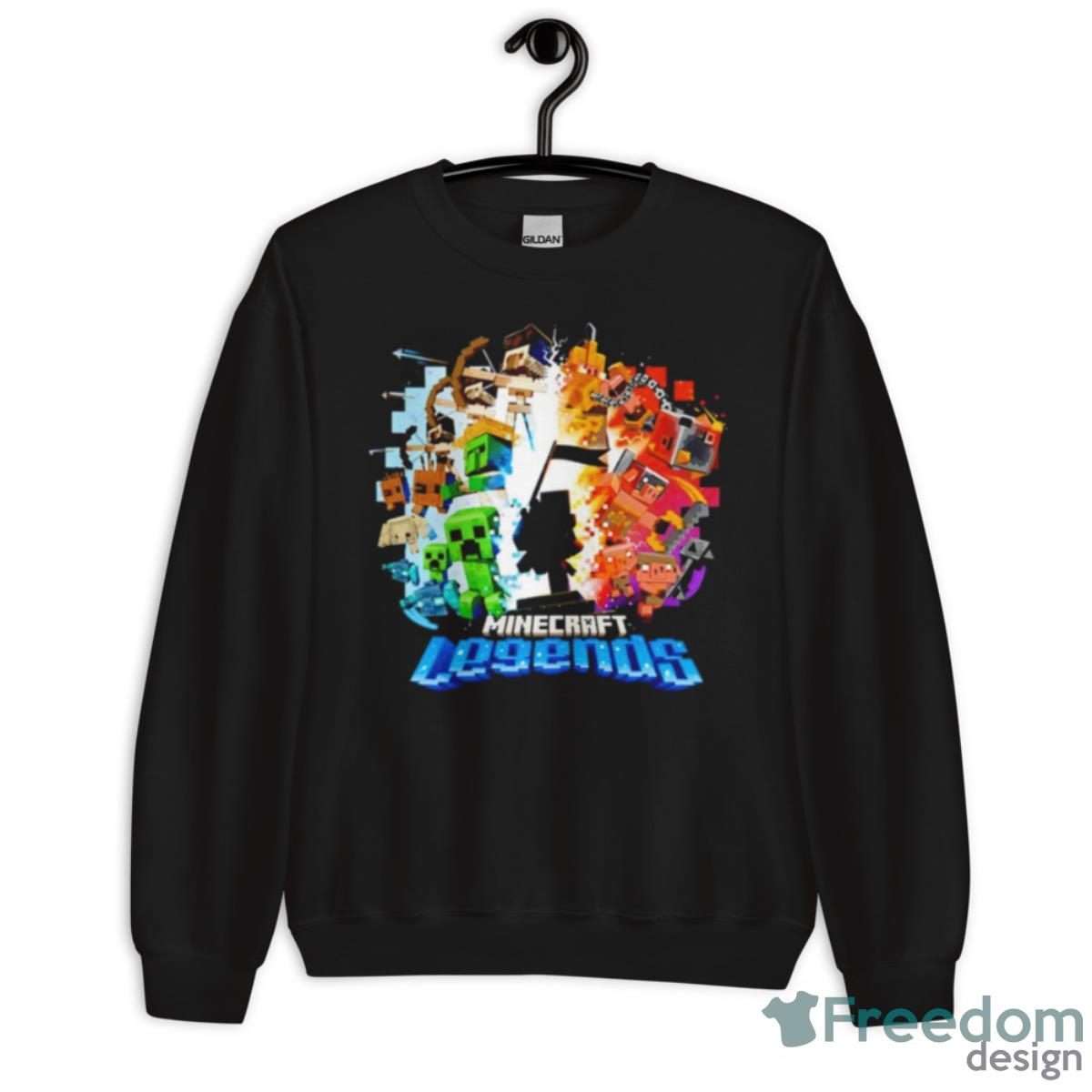 Minecraft Legends Shirt - Unisex Crewneck Sweatshirt