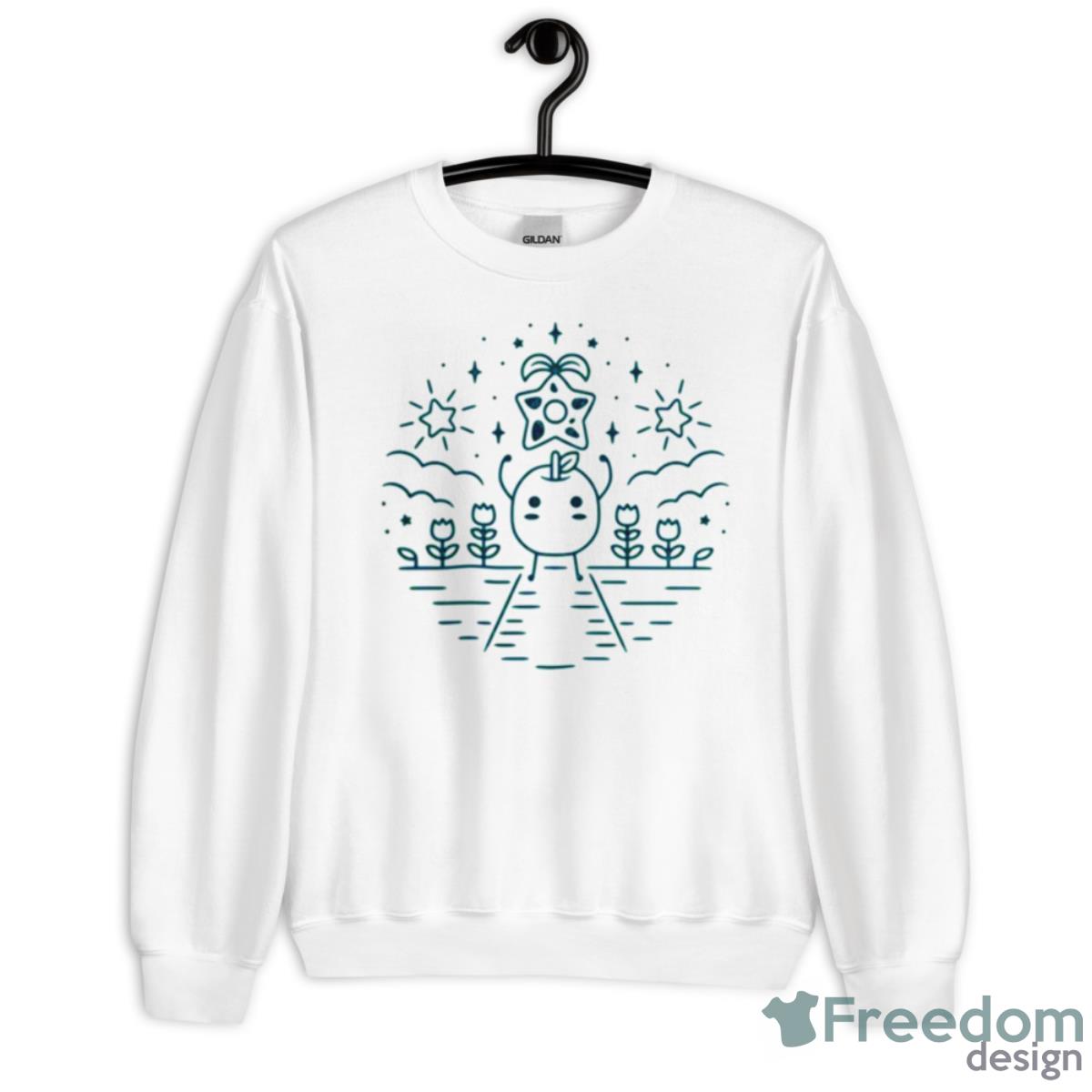 Minimalist Design Stardew Valley Junimo Shirt - Unisex Heavy Blend Crewneck Sweatshirt Minimalist Design Stardew Valley Junimo Shirt - Unisex Heavy Blend Crewneck Sweatshirt