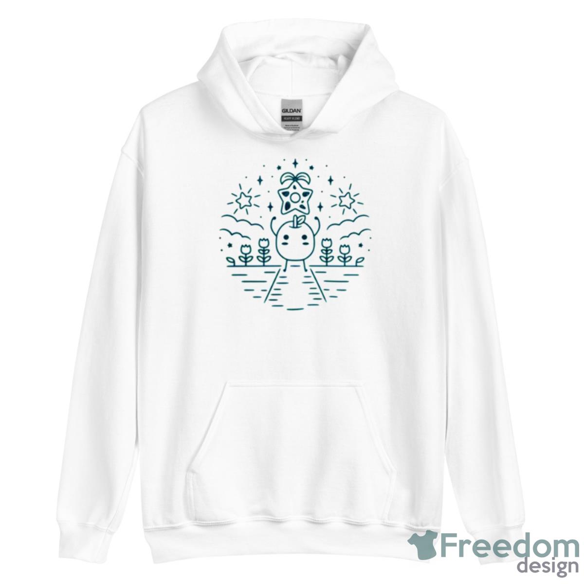 Minimalist Design Stardew Valley Junimo Shirt - Unisex Heavy Blend Hooded Sweatshirt Minimalist Design Stardew Valley Junimo Shirt - Unisex Heavy Blend Hooded Sweatshirt