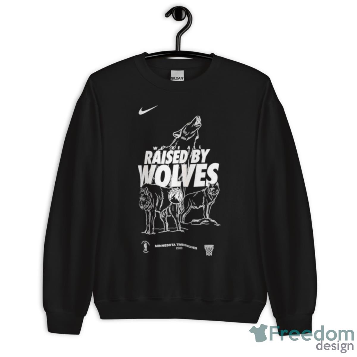 Minnesota Timberwolves NFL Nike NBA Playoff Mantra 2023 Shirt - Unisex Crewneck Sweatshirt