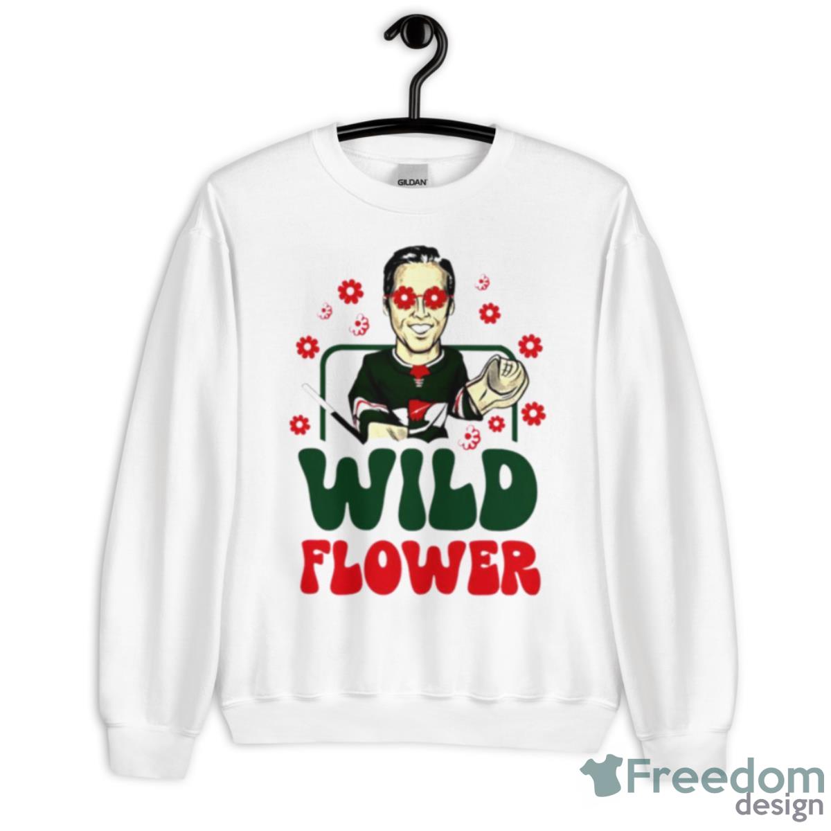 Minnesota Wild Fleury Wild Flower Shirt - Freedomdesign