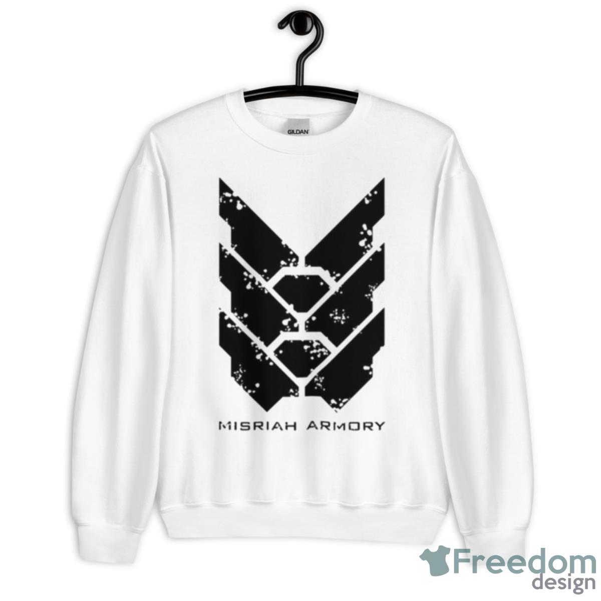 Misriah Armory Weathered Logo Halo Shirt - Unisex Heavy Blend Crewneck Sweatshirt Misriah Armory Weathered Logo Halo Shirt - Unisex Heavy Blend Crewneck Sweatshirt