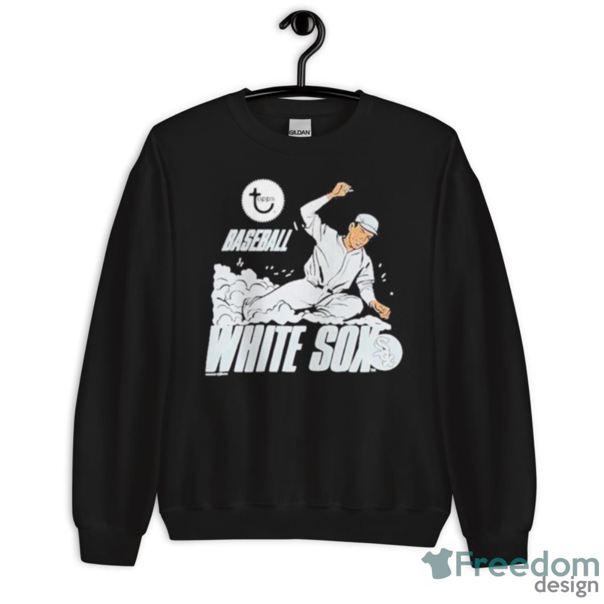 MLB X Topps Chicago White Sox Shirt - Unisex Crewneck Sweatshirt