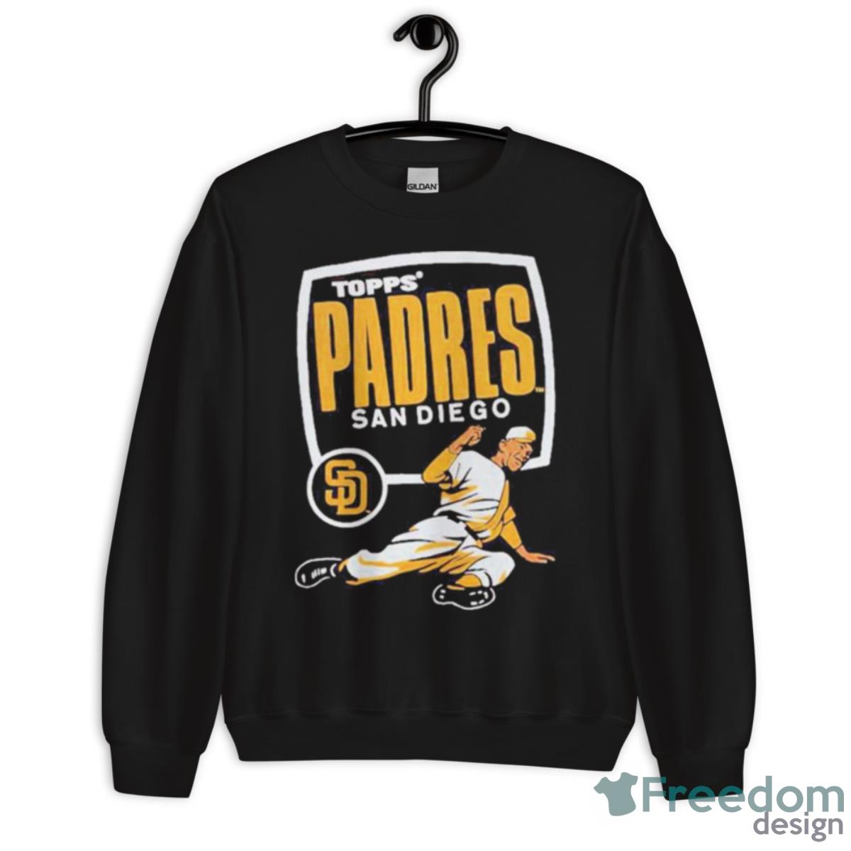 MLB X Topps San Diego Padres Shirt - Unisex Crewneck Sweatshirt