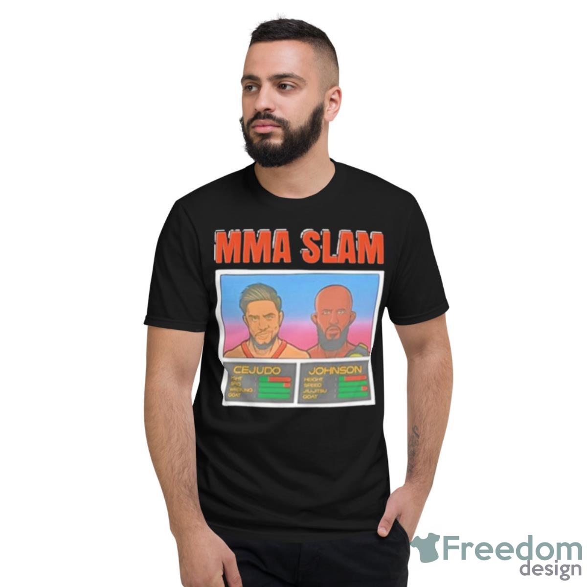 MMA Slam Triple C Vs Mighty Mouse Shirt - Short Sleeve T-Shirt