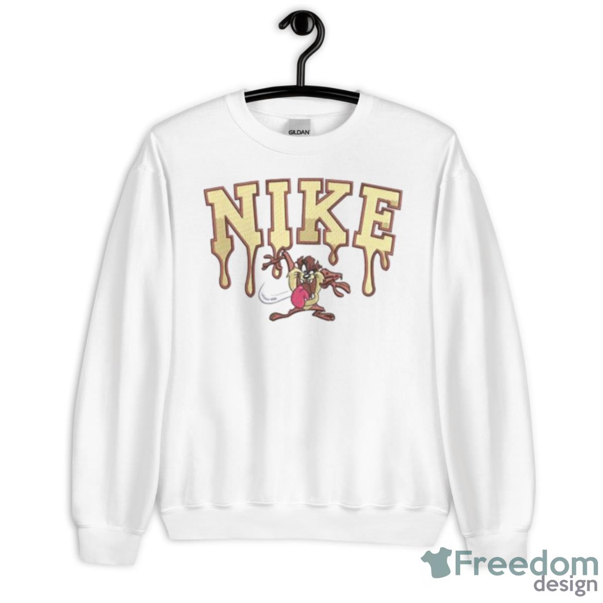Monster Nike Embroidery Shirt - Unisex Heavy Blend Crewneck Sweatshirt