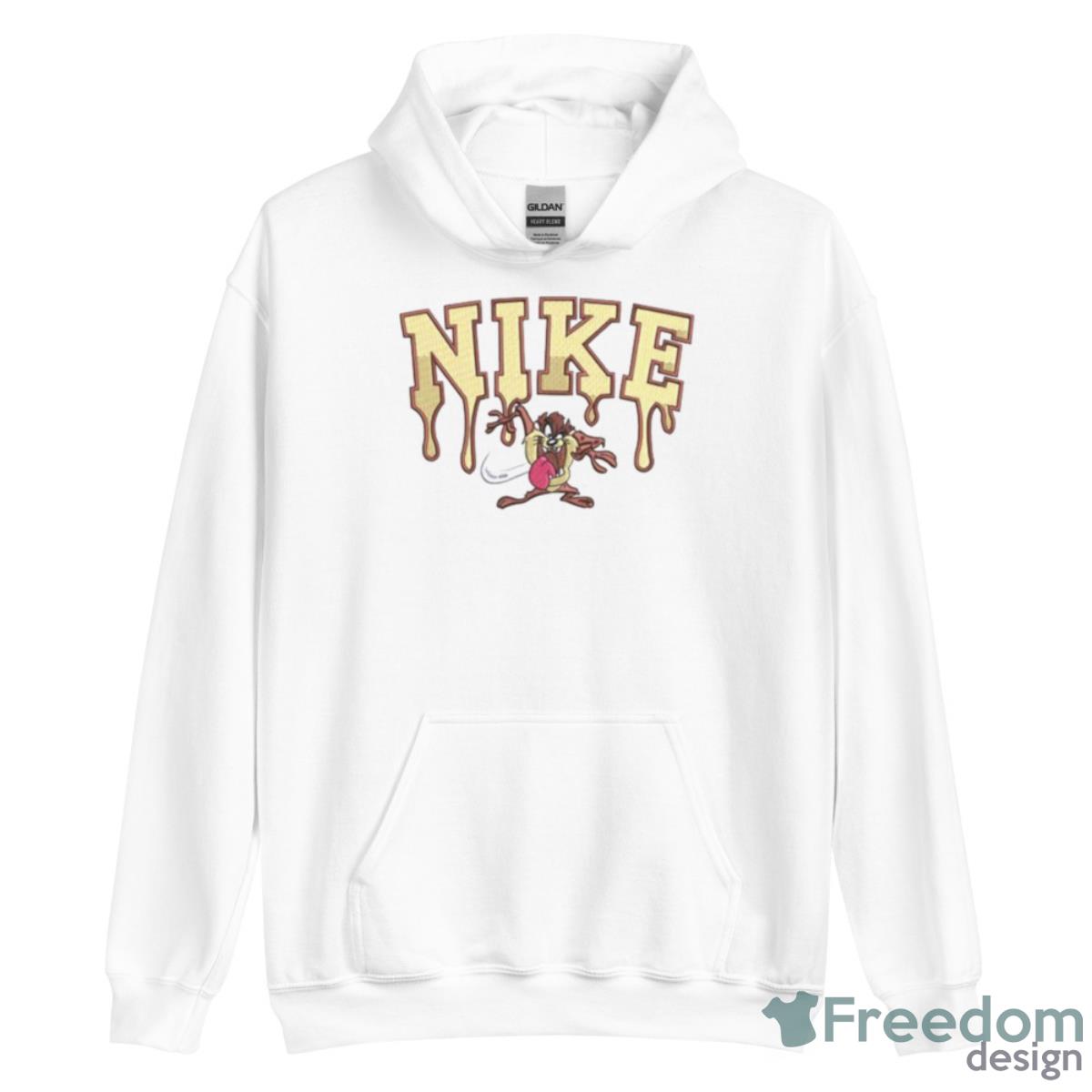 Monster Nike Embroidery Shirt image Monster Nike Embroidery Shirt - Unisex Heavy Blend Hooded Sweatshirt