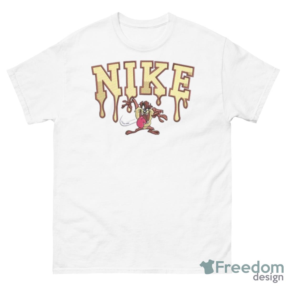 Monster Nike Embroidery Shirt - 500 Men’s Classic Tee Gildan