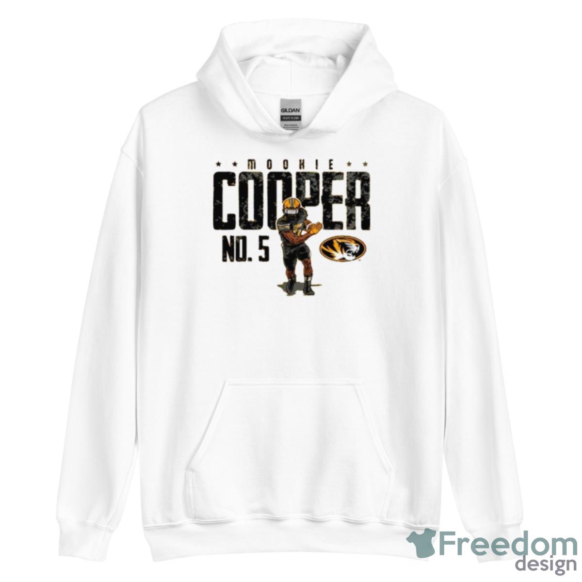 Mookie Cooper No 5 Missouri Tigers Shirt - Unisex Heavy Blend Hooded Sweatshirt Mookie Cooper No 5 Missouri Tigers Shirt - Unisex Heavy Blend Hooded Sweatshirt