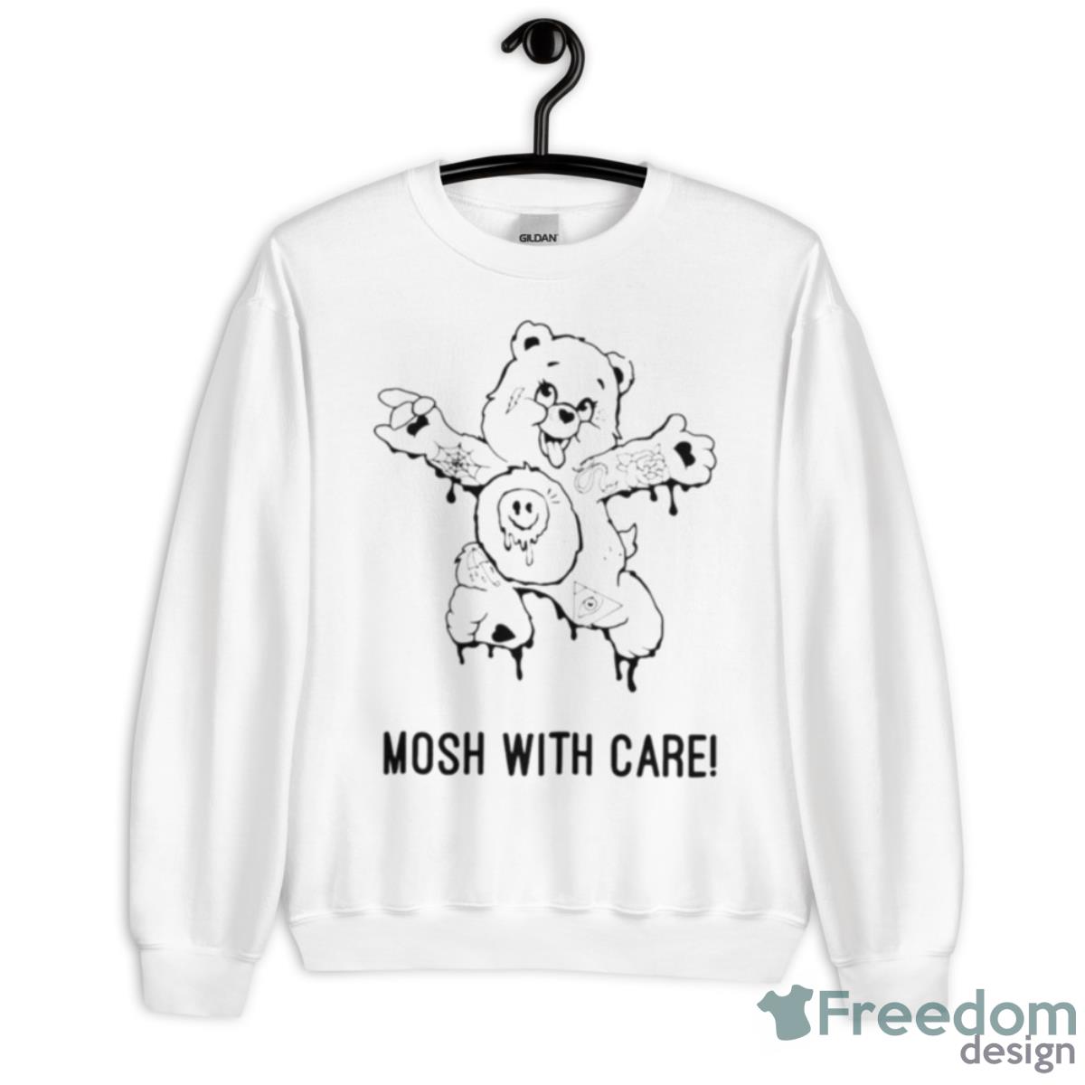 Mosh With Care Shirt - Unisex Heavy Blend Crewneck Sweatshirt