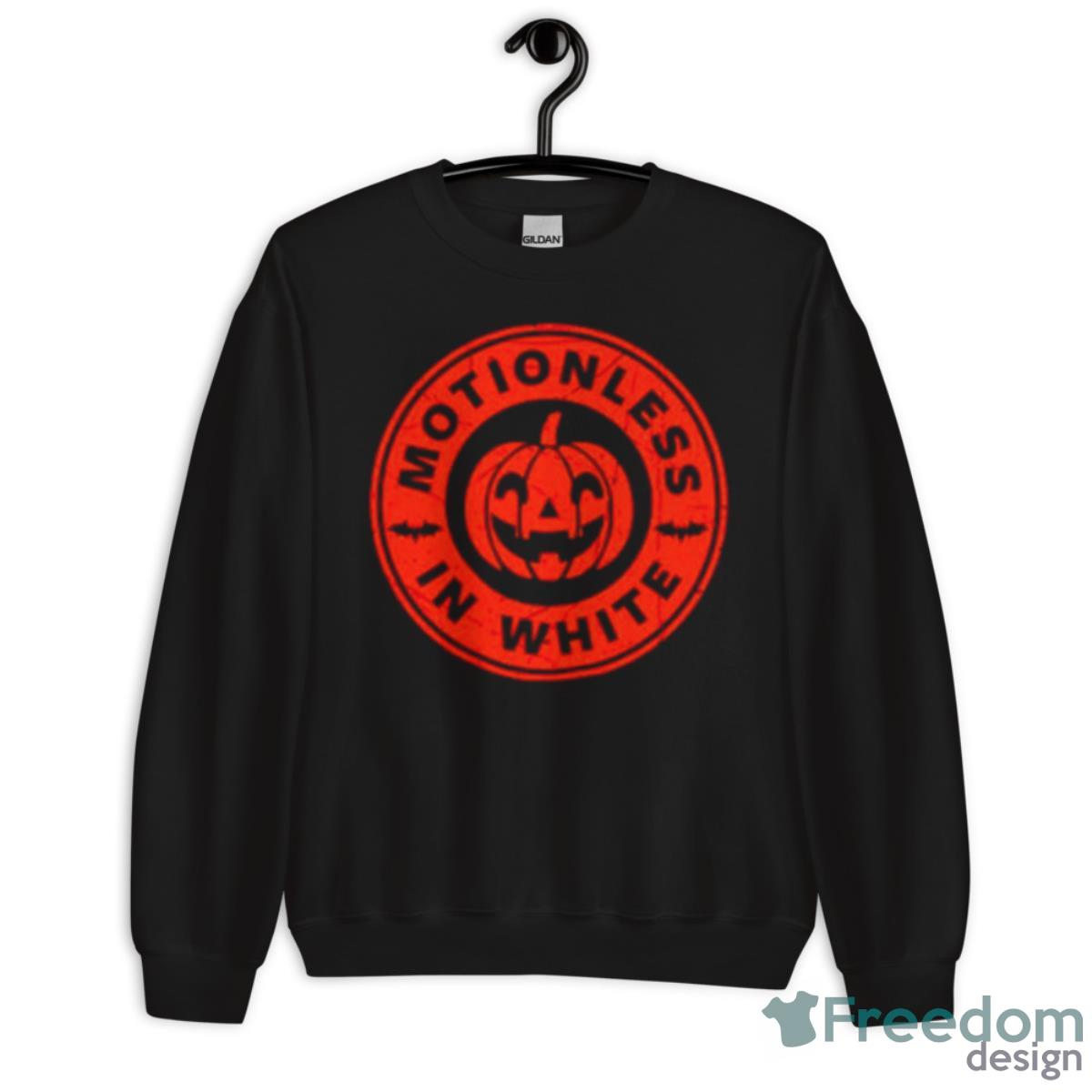 Motionless In White Pumpkin Shirt - Unisex Crewneck Sweatshirt