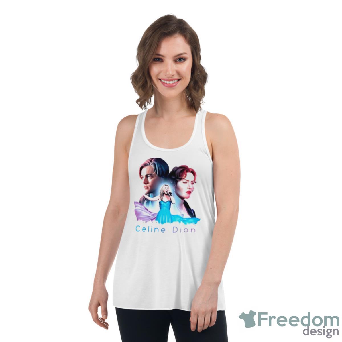 Movie Sountrack Celine Dion Shirt - Womens Flowy Racerback Tank Movie Sountrack Celine Dion Shirt - Womens Flowy Racerback Tank
