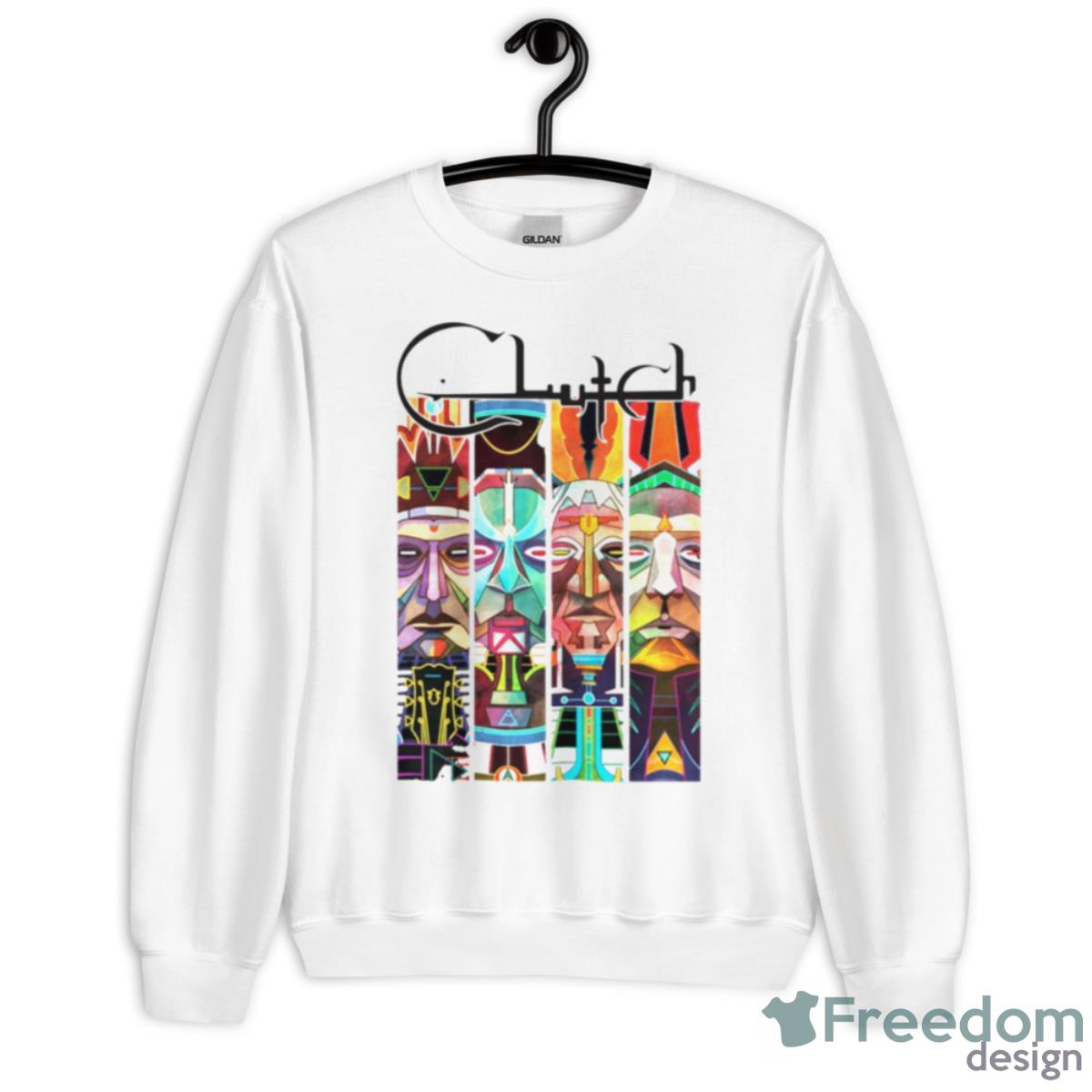 Music Clutch Band Art Shirt - Unisex Heavy Blend Crewneck Sweatshirt
