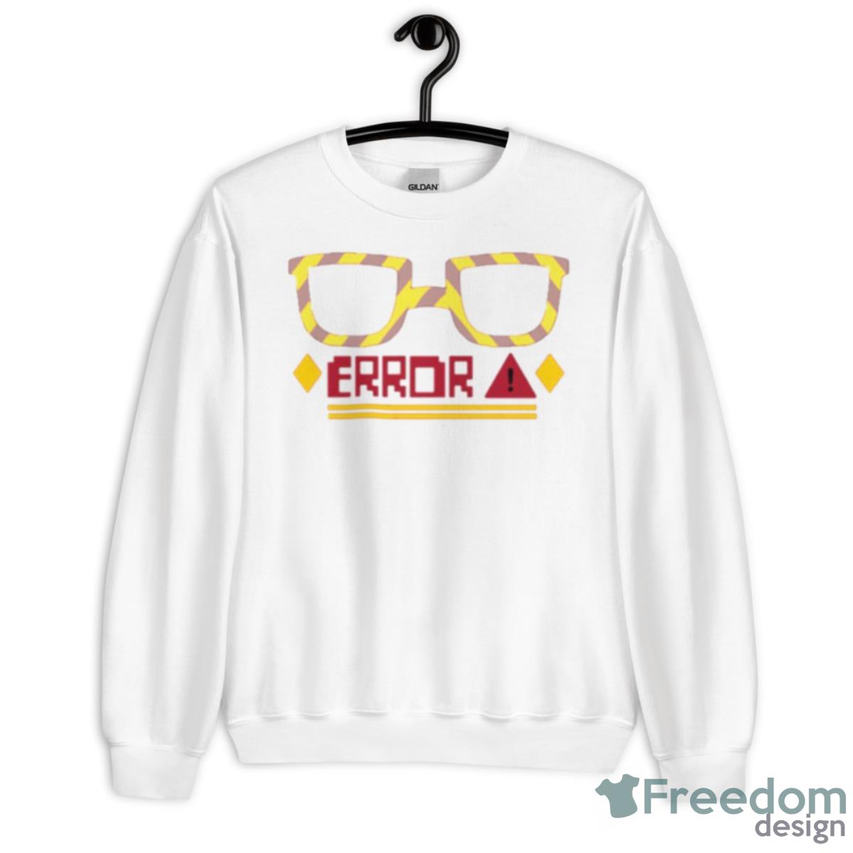 Mystic Messenger Error 707 Glasses Shirt - Unisex Heavy Blend Crewneck Sweatshirt