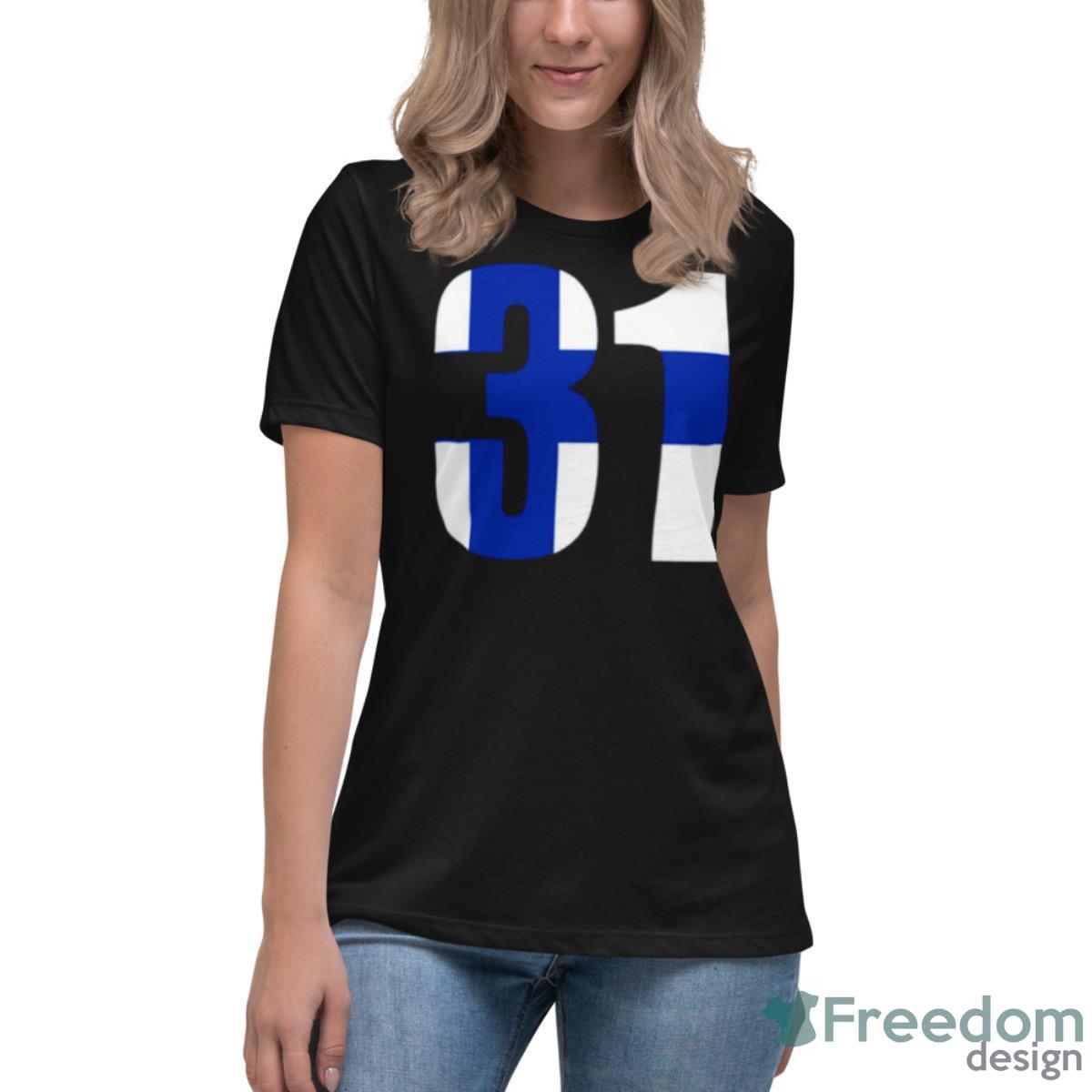 Nafo Finland 31 Shirt - Womens Relaxed Short Sleeve Jersey Tee Nafo Finland 31 Shirt - Womens Relaxed Short Sleeve Jersey Tee
