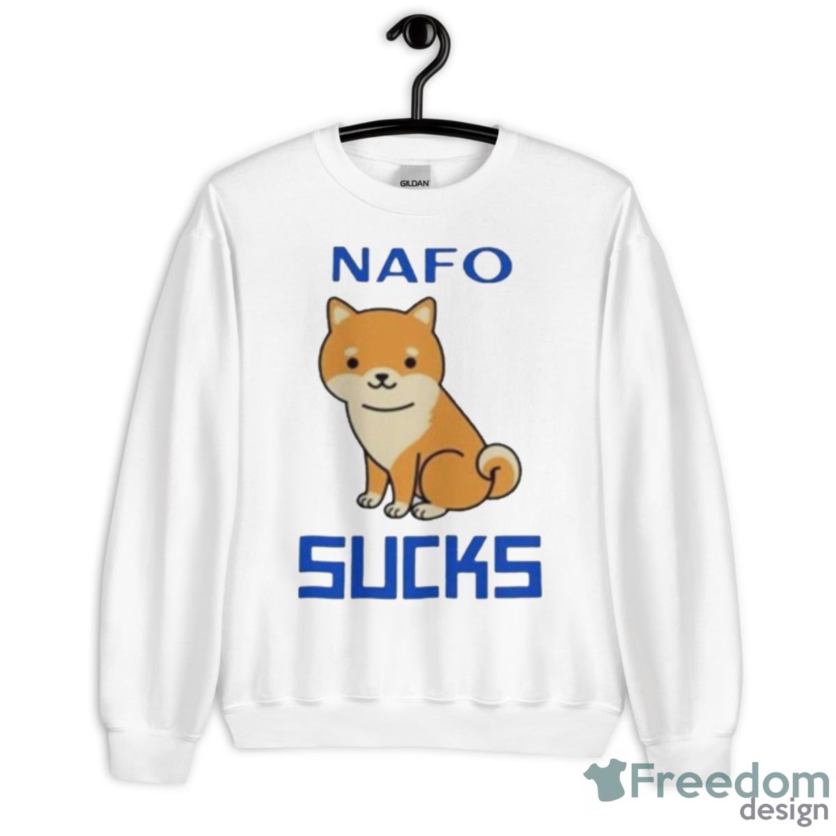 Nafo Furry Sucks 2023 Shirt - Unisex Heavy Blend Crewneck Sweatshirt