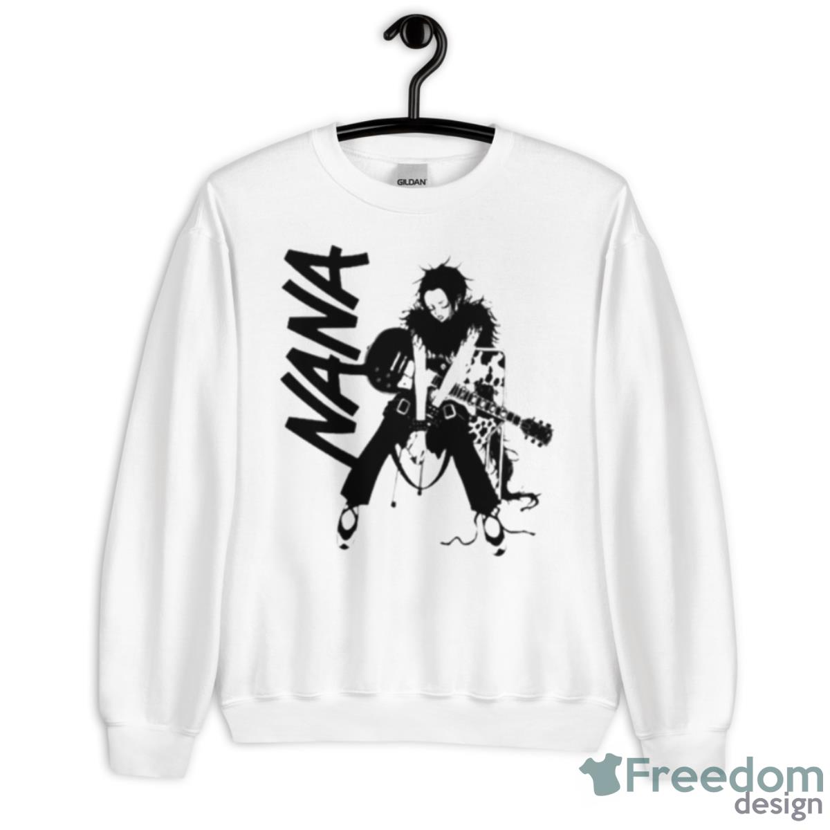 Nana Osaki Guitar Shirt - Unisex Heavy Blend Crewneck Sweatshirt