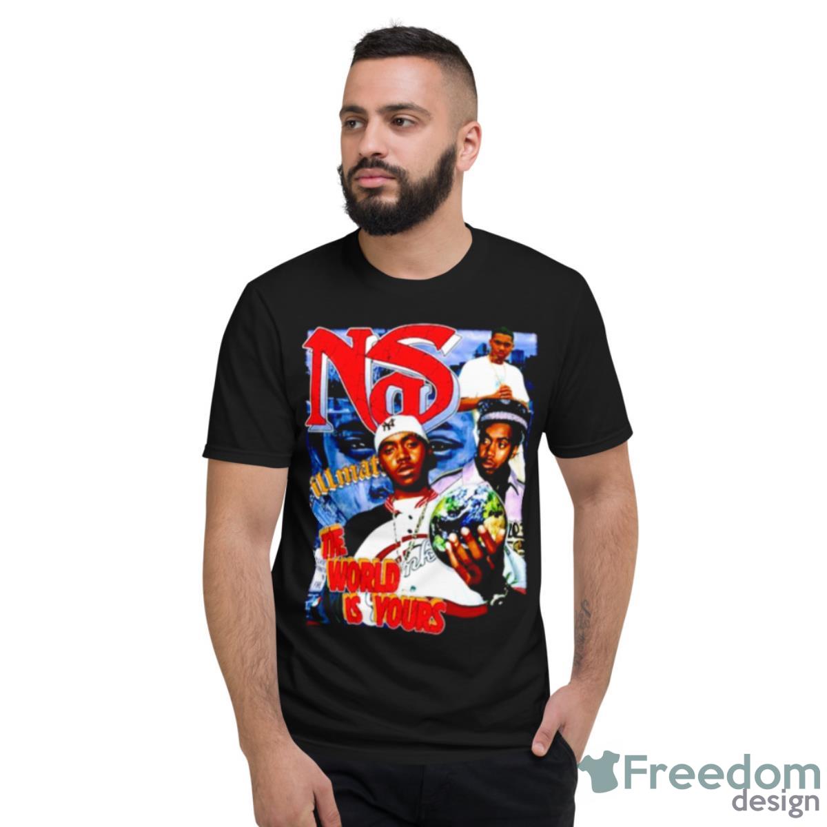 Nas Vs Jay Z Illmatic The World Is Yours Shirt - Short Sleeve T-Shirt