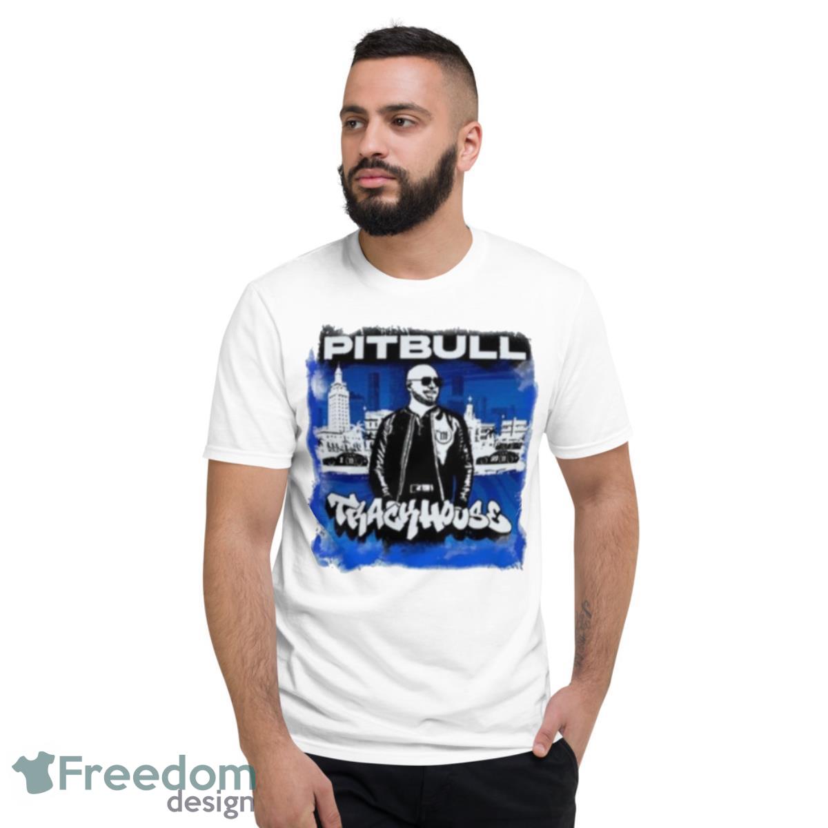 Nascar Trackhouse Racing Pitbull Shirt - Short Sleeve T-Shirt