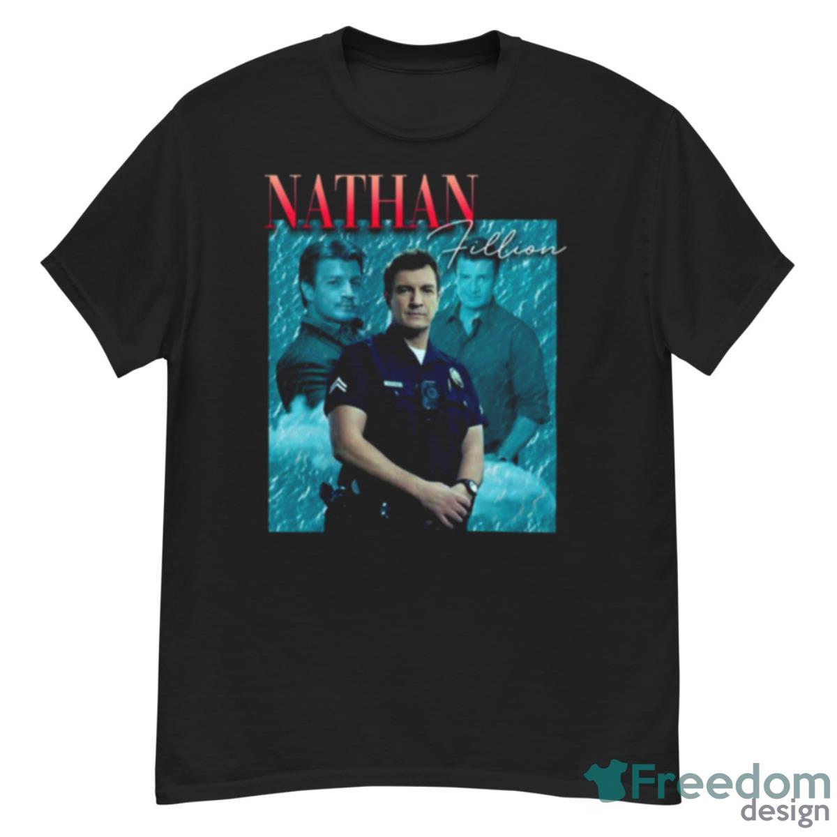 Nathan Fillion Retro 80s The Rookie Tv Show Shirt - G500 Men’s Classic T-Shirt