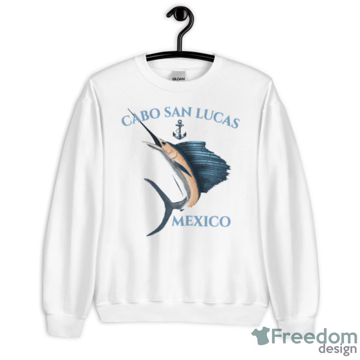 Nautical Anchor Sailfish Cabo San Lucas Shirt - Unisex Heavy Blend Crewneck Sweatshirt