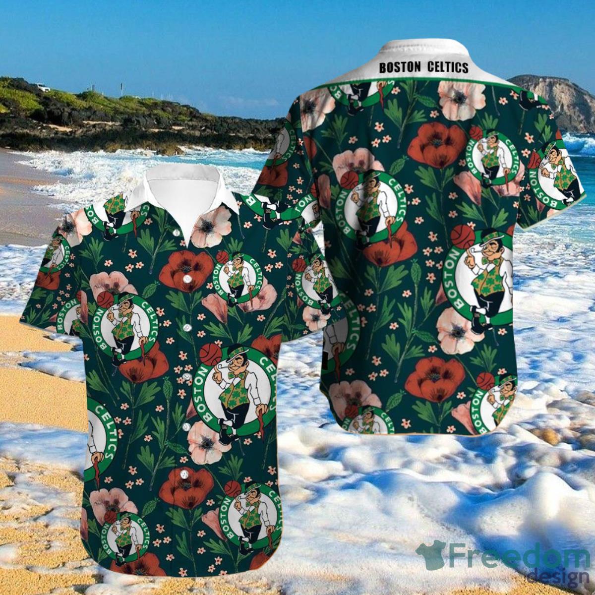 NBA Boston Celtics Hawaiian Shirt For Men And Women Product Photo 1