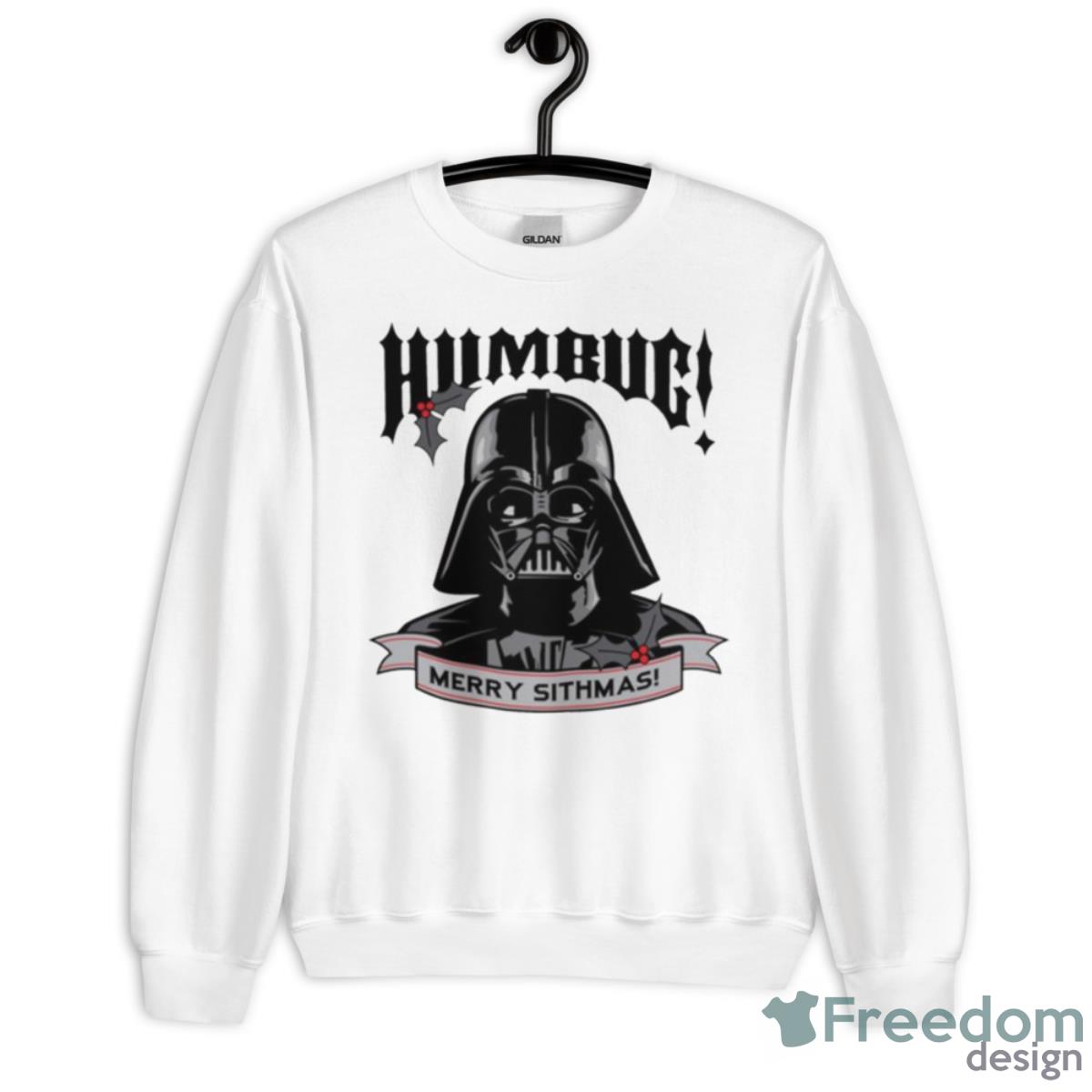 NBA Darth Vader Humbug Merry Sithmas Star Wars Shirt - Unisex Heavy Blend Crewneck Sweatshirt
