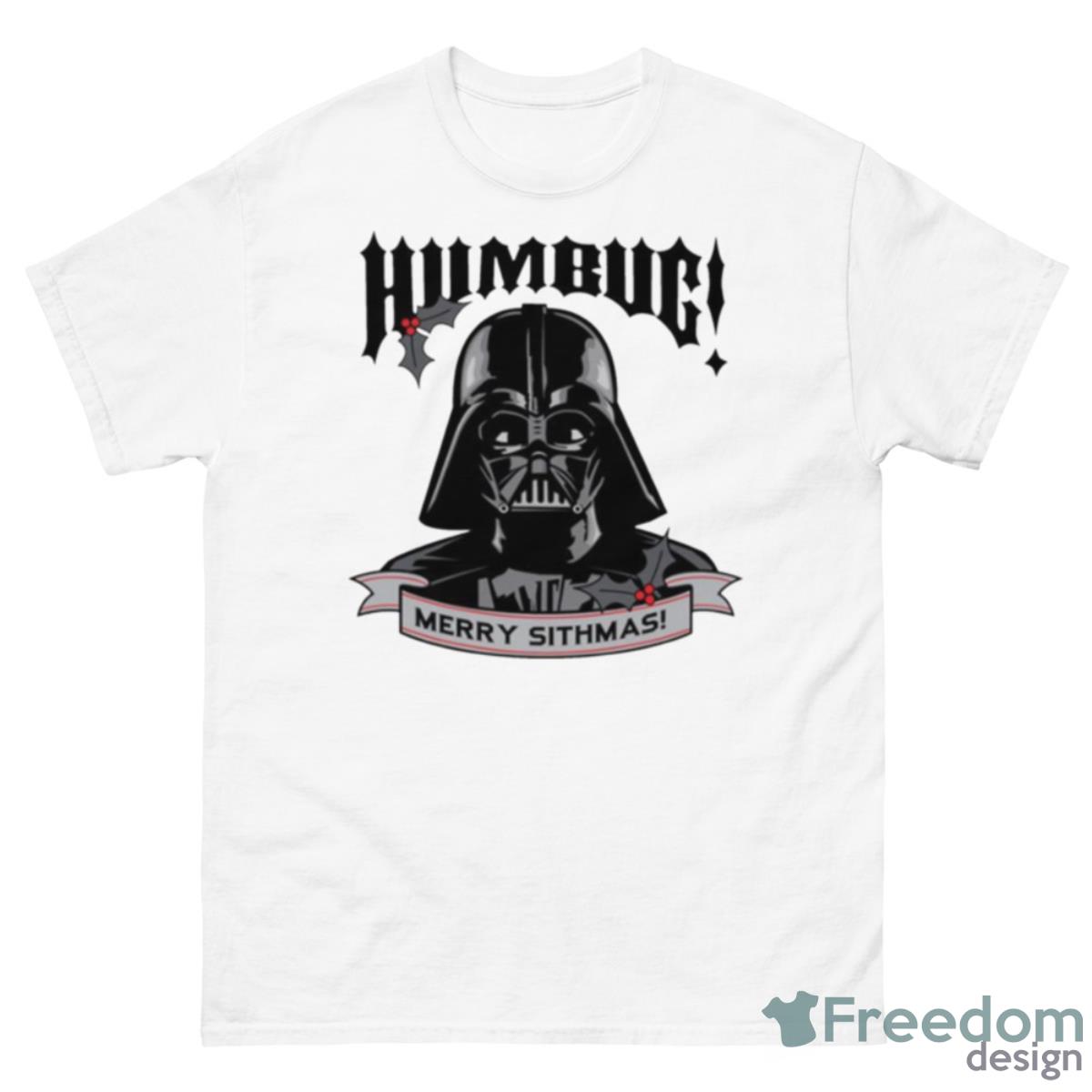NBA Darth Vader Humbug Merry Sithmas Star Wars Shirt - 500 Men’s Classic Tee Gildan