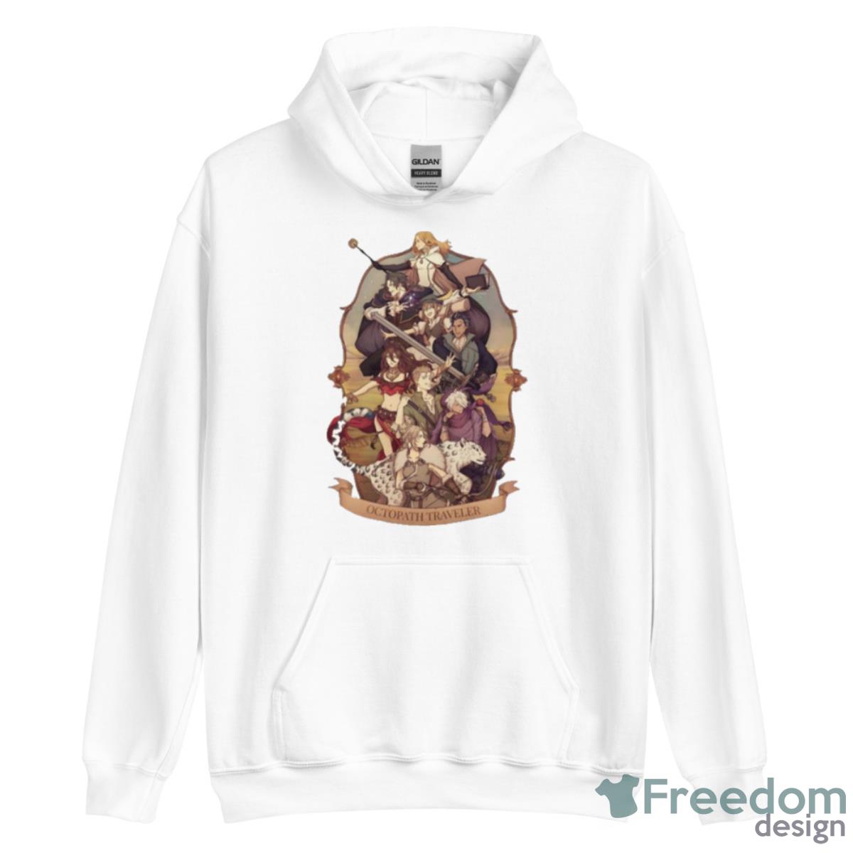 NBA Design Octopath Traveler Shirt - Unisex Heavy Blend Hooded Sweatshirt NBA Design Octopath Traveler Shirt - Unisex Heavy Blend Hooded Sweatshirt