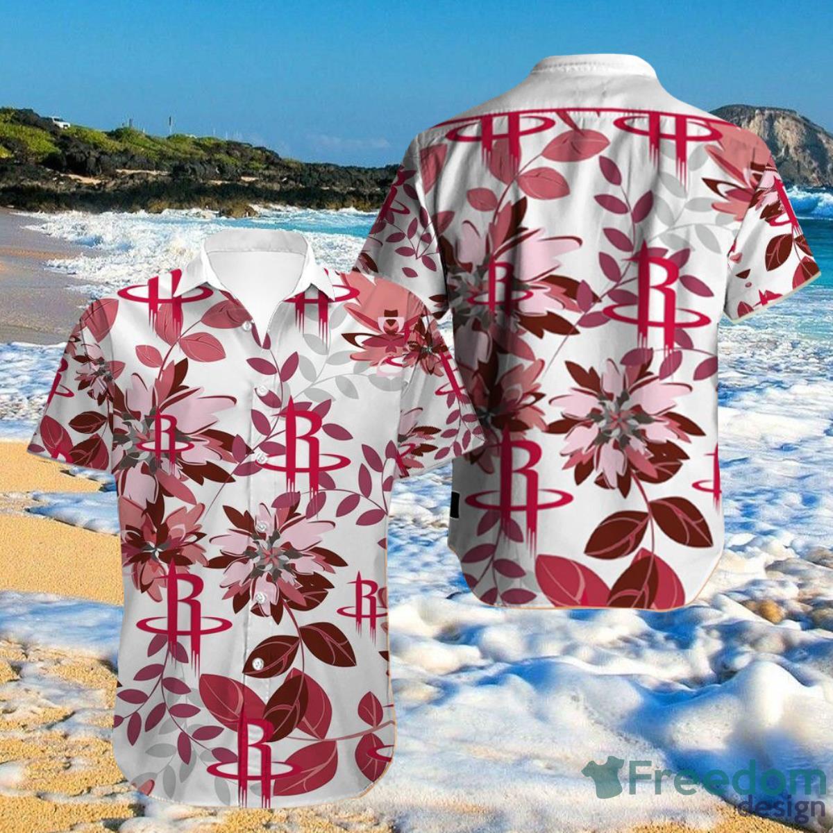 NBA Houston Rockets Hawaiian Shirt For Men And Women Product Photo 1