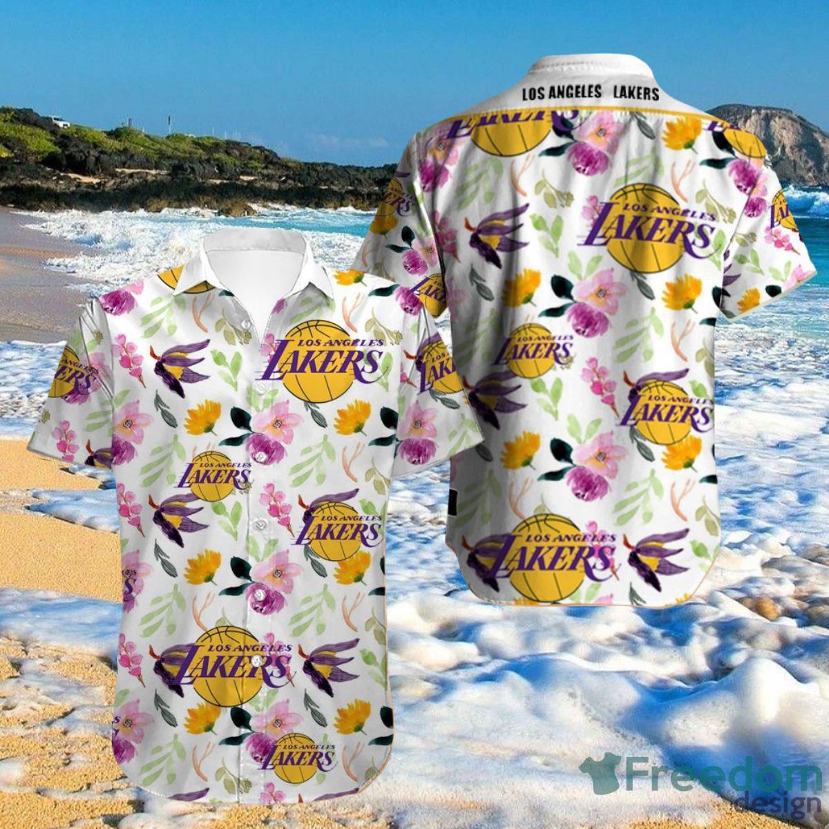 NBA Los Angeles Lakers Hawaiian Shirt For Men And Women Product Photo 1