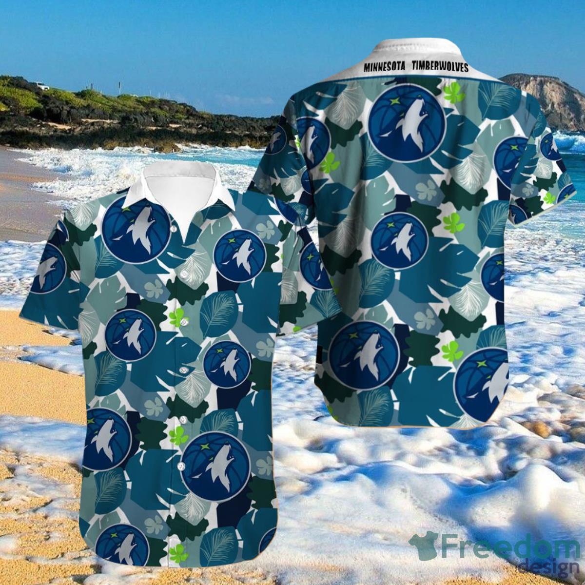 NBA Minnesota Timberwolves Hawaiian Shirt Product Photo 1