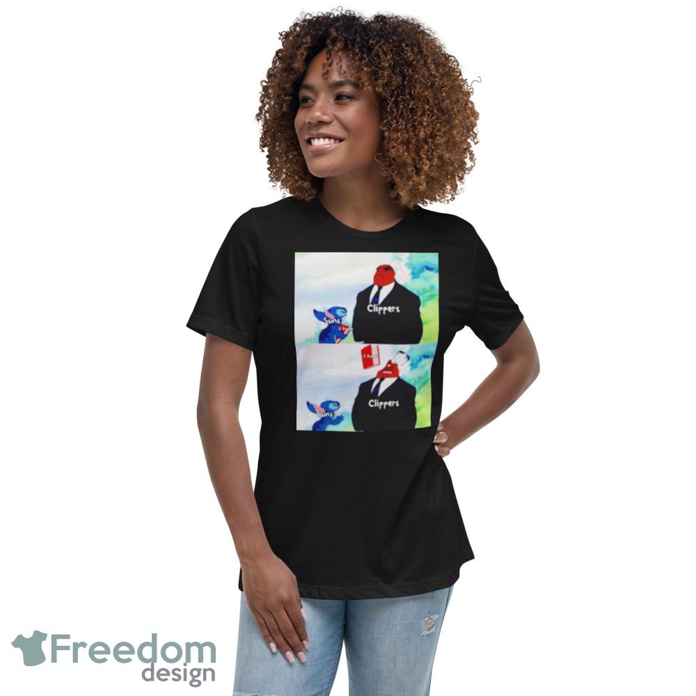 Nba Paint Suns D Book Clippers Black T Shirt - Freedomdesign