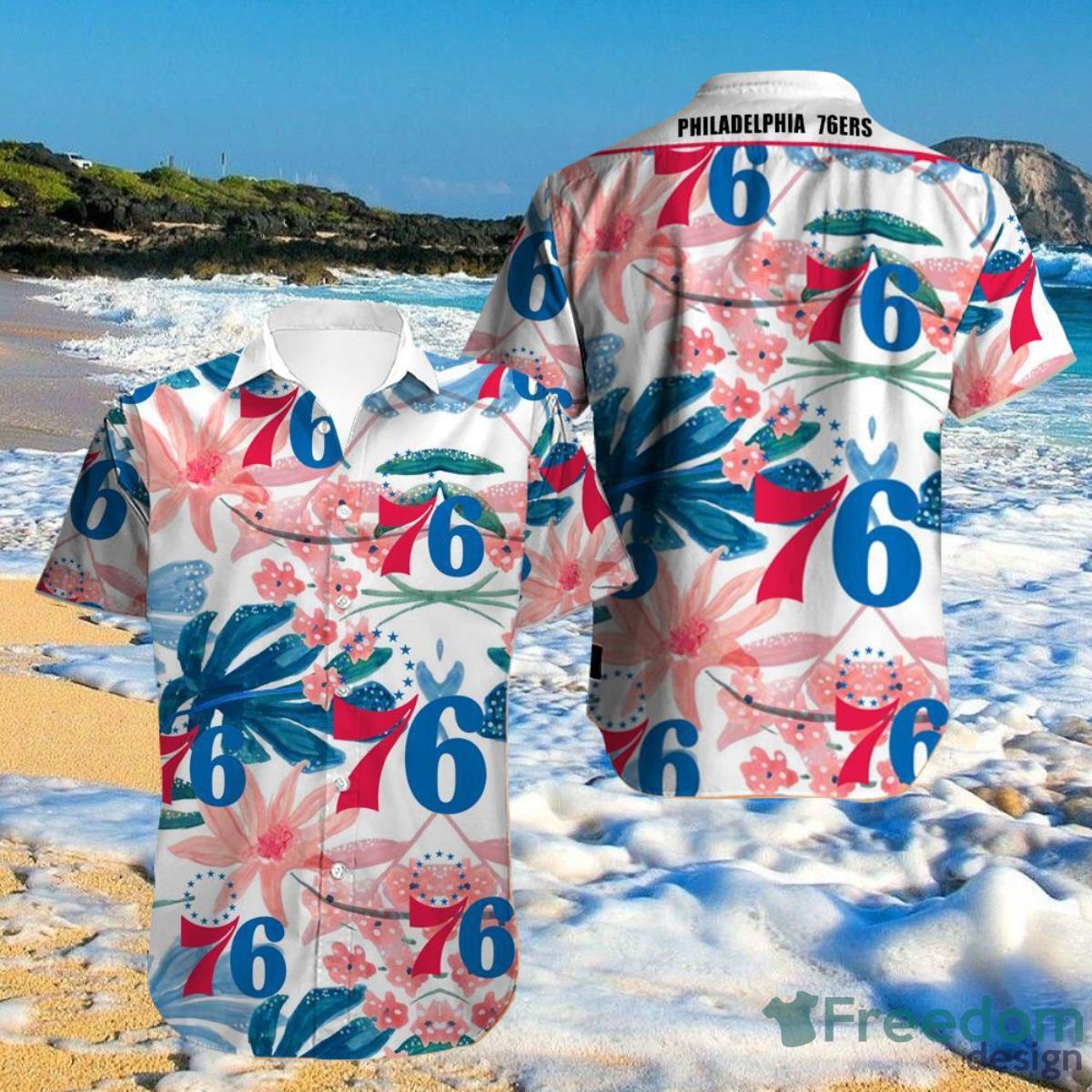 NBA Philadelphia 76ers Hawaiian Shirt For Men And Women Product Photo 1