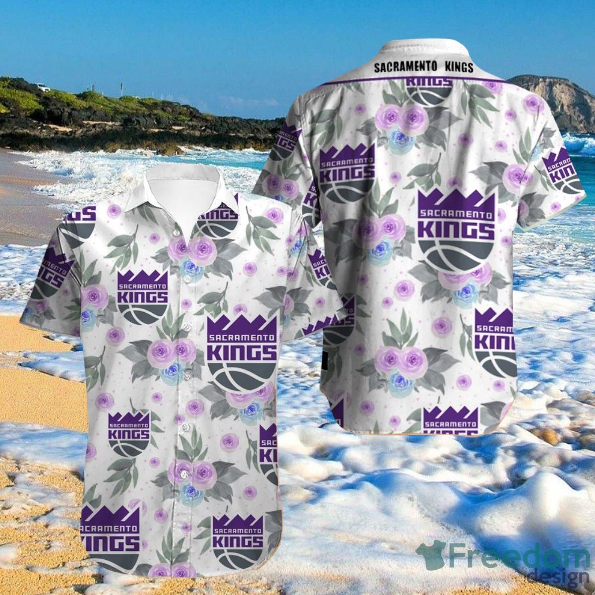 NBA Sacramento Kings Hawaiian Shirt For Men And Women Product Photo 1