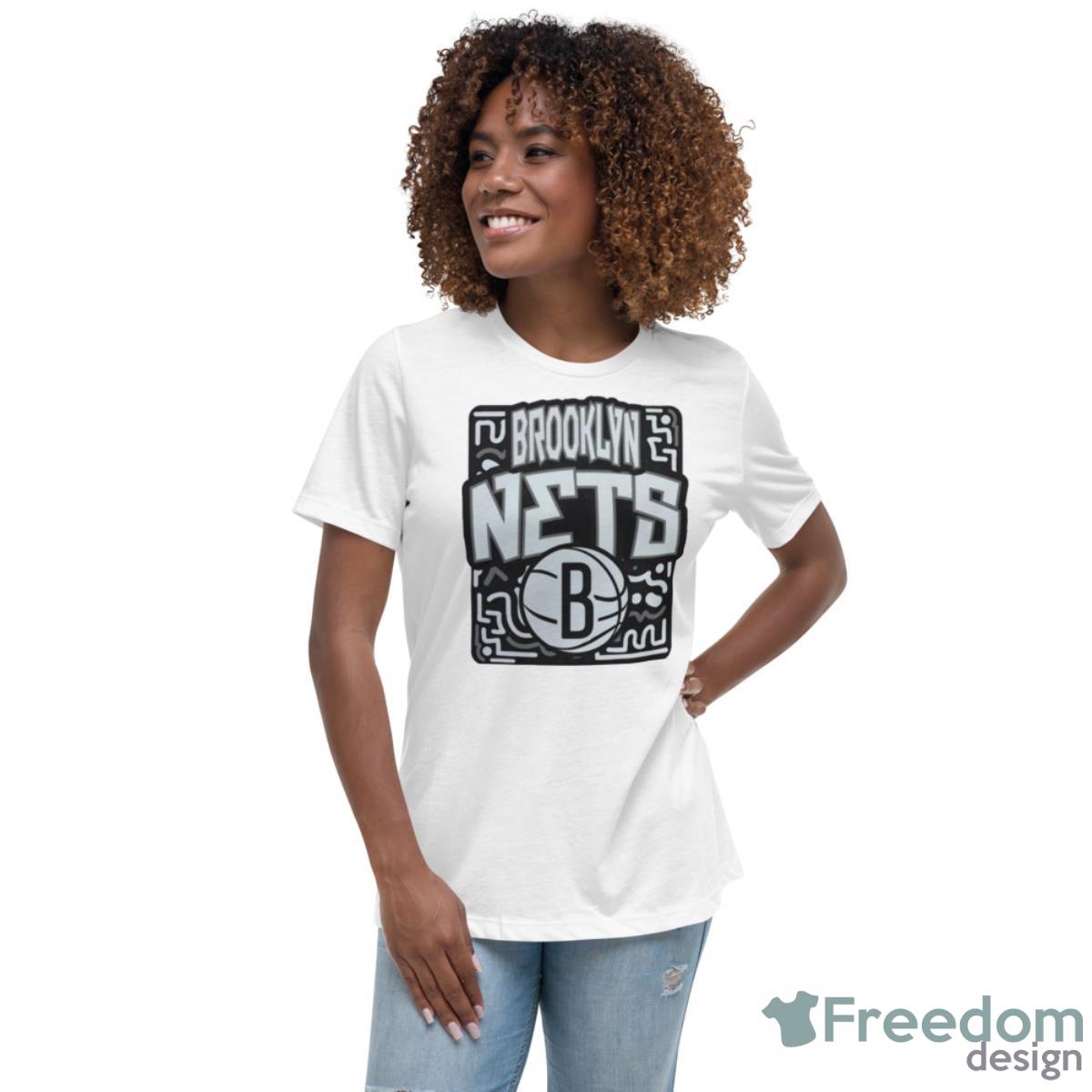 NBA Team Brooklyn Nets Tribe Vibe 2023 Shirt - Womens Relaxed Short Sleeve Jersey Tee NBA Team Brooklyn Nets Tribe Vibe 2023 Shirt - Womens Relaxed Short Sleeve Jersey Tee