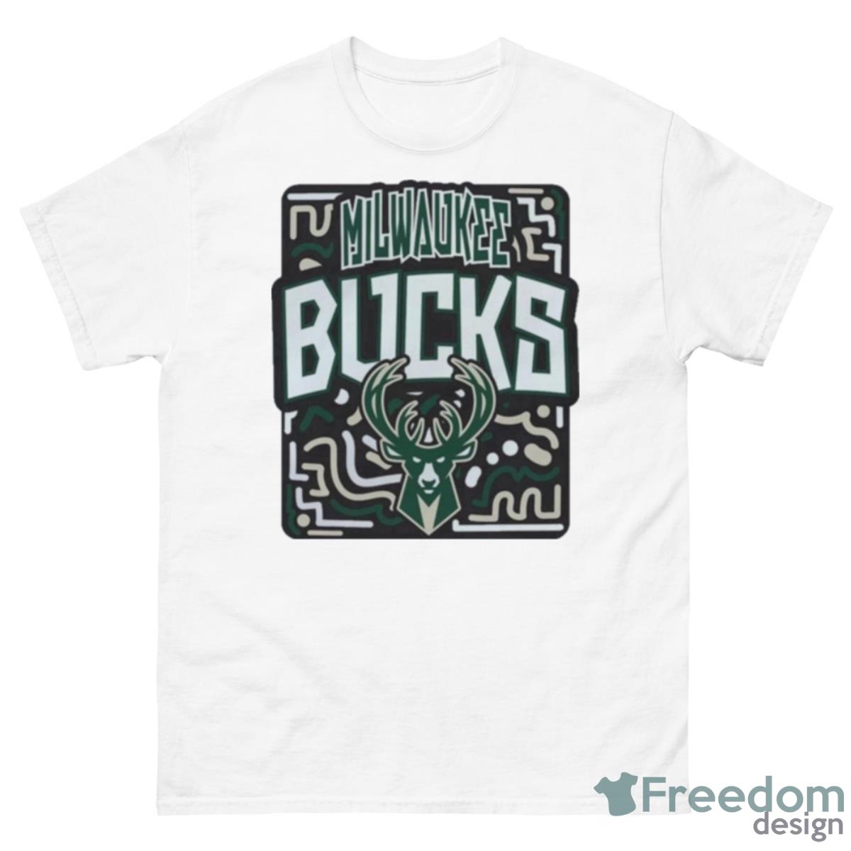 NBA Team Milwaukee Bucks Tribe Vibe 2023 Shirt - 500 Men’s Classic Tee Gildan