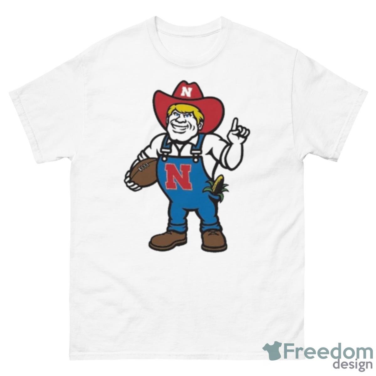 Nebraska Huskers Herbie Mark Mascot 2023 Shirt - 500 Men’s Classic Tee Gildan
