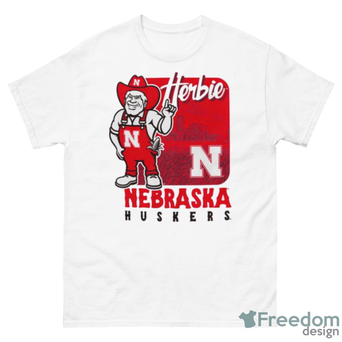 Nebraska Huskers Herbie Mascot 2023 Shirt - 500 Men’s Classic Tee Gildan