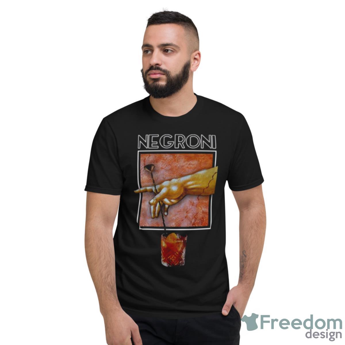 Negroni Al Fine Art Bartender Shirt - Short Sleeve T-Shirt