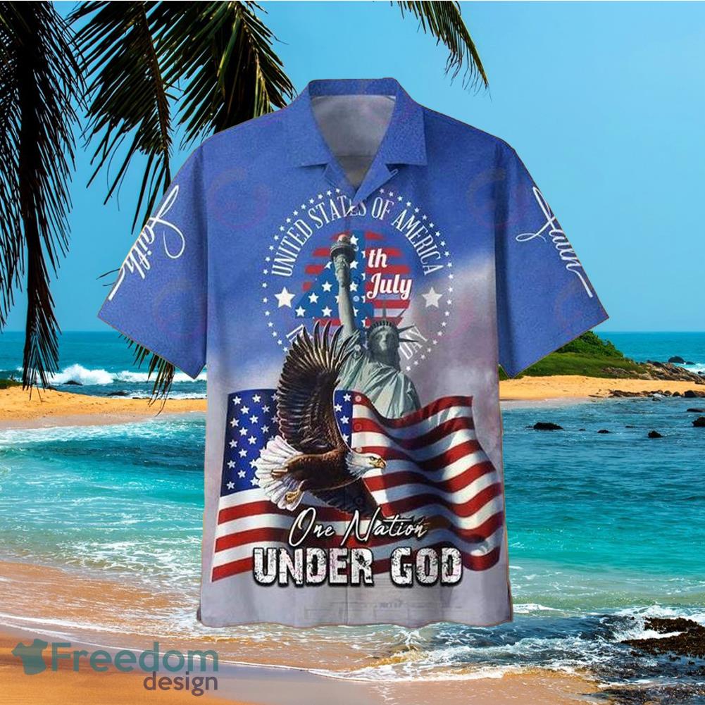 One Nation Under God Carolina Panthers Tee Design 3D T Shirts For Mens -  Freedomdesign