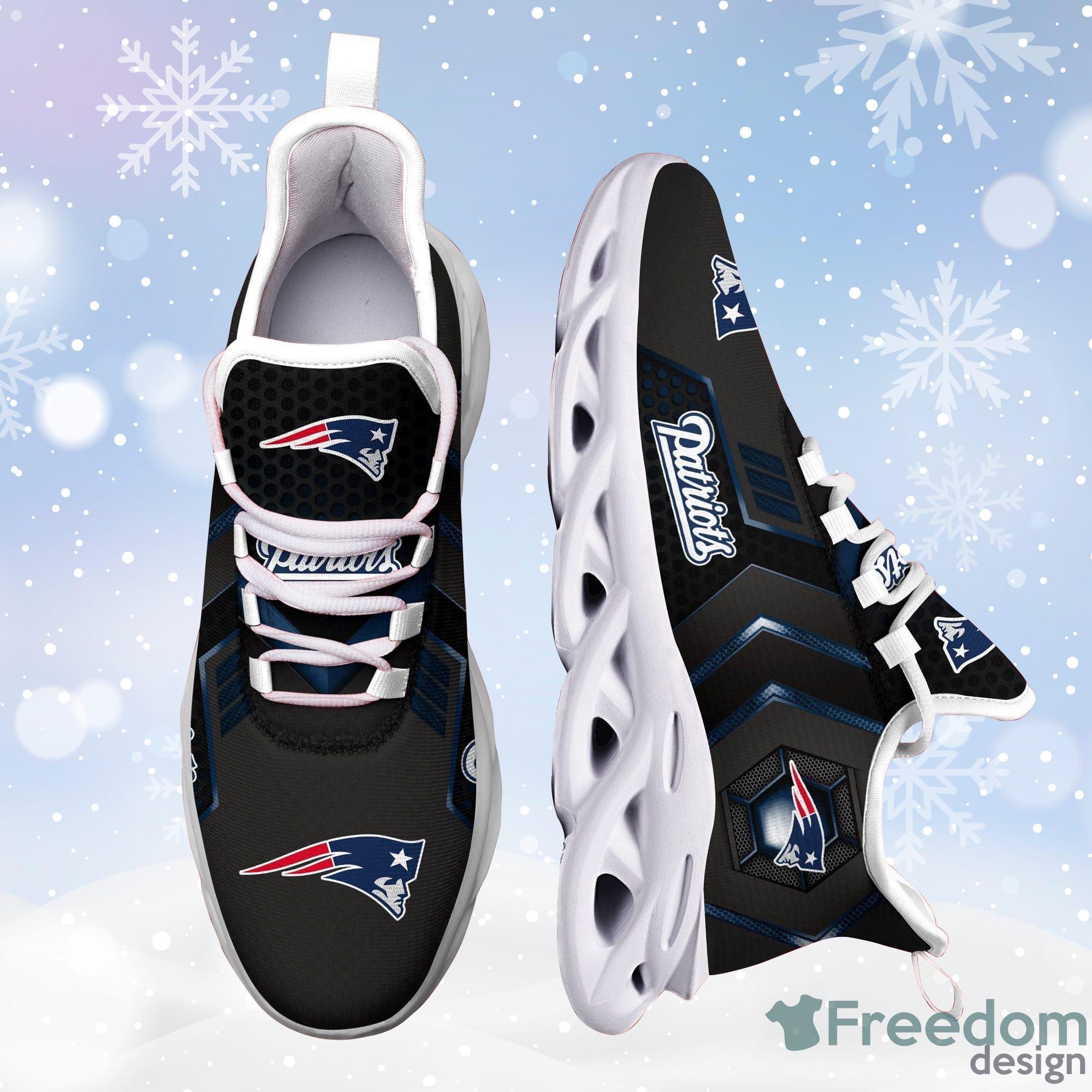 New England Patriots 3D Max Soul Running Shoes Product Photo 2