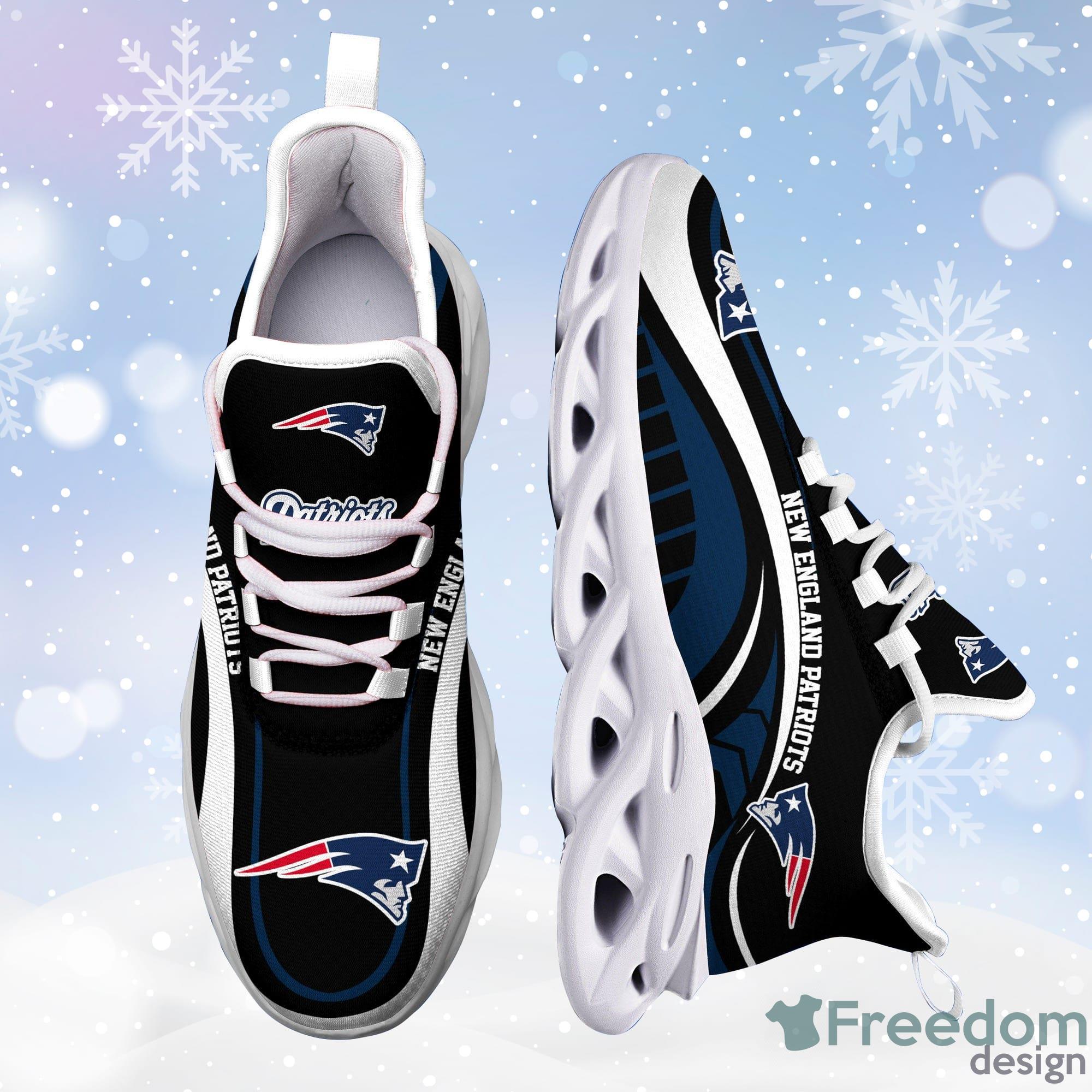 New England Patriots Cool Air Max Soul Running Shoes Product Photo 1