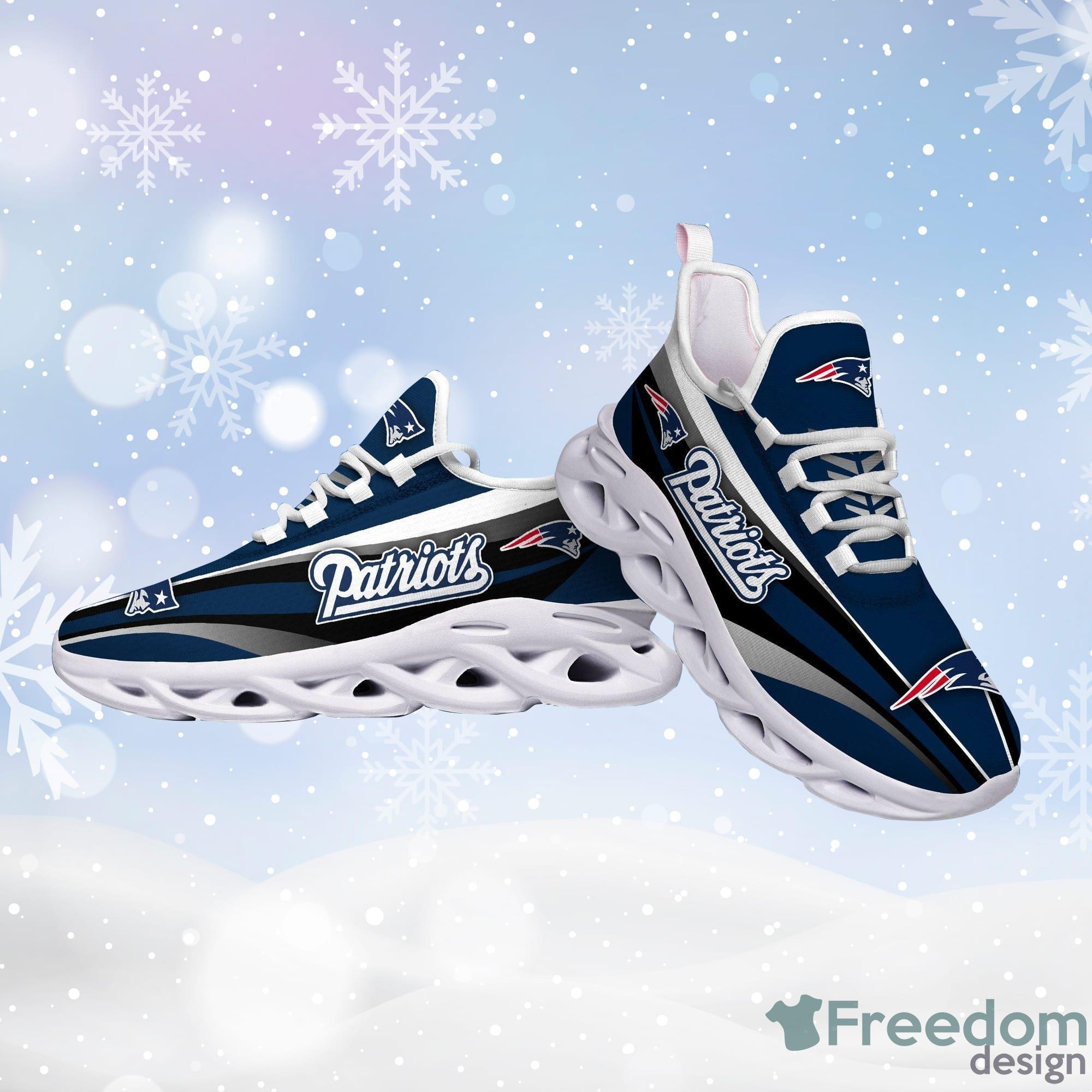 New England Patriots Max Soul Running Shoes For Fan Product Photo 2