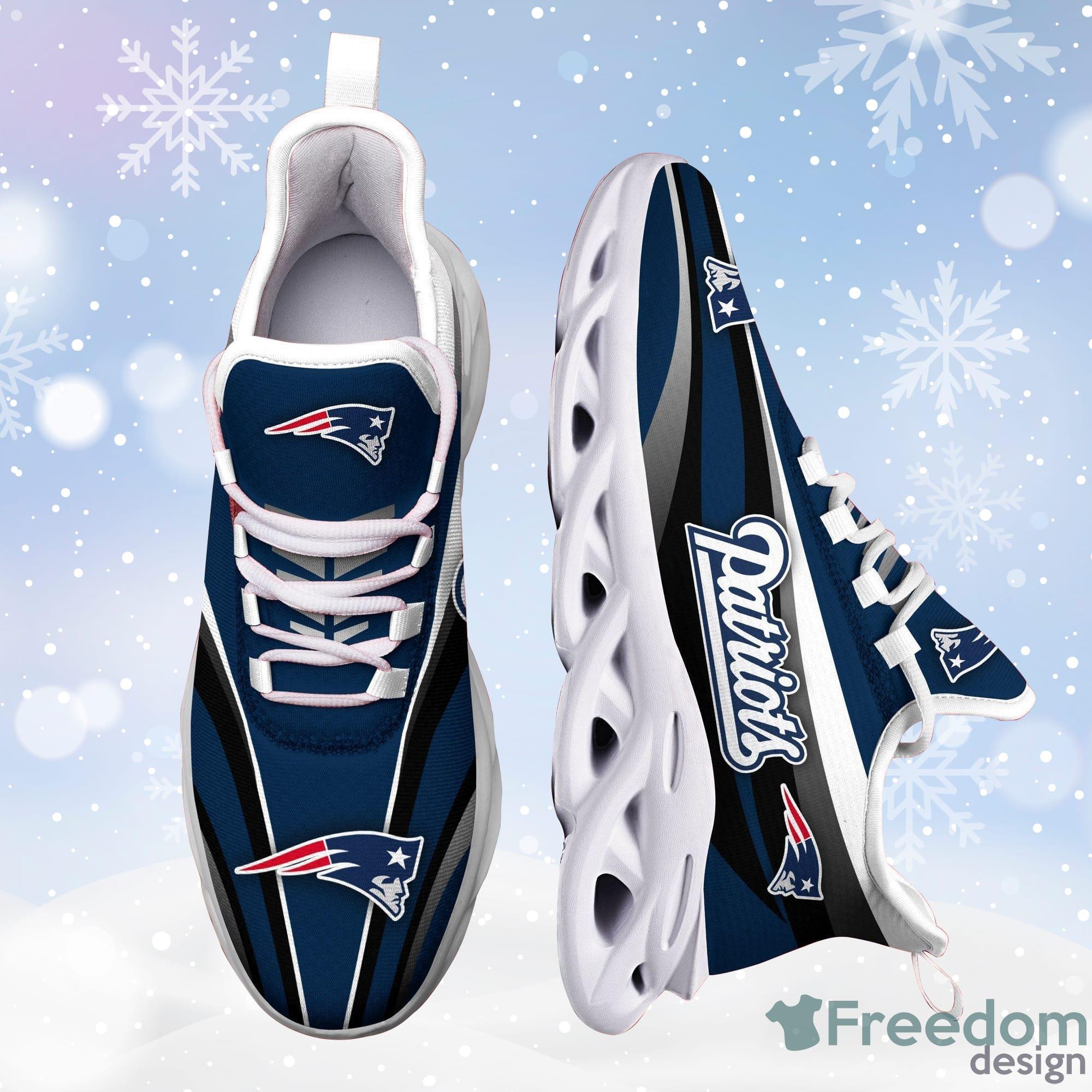 New England Patriots Max Soul Running Shoes For Fan Product Photo 1