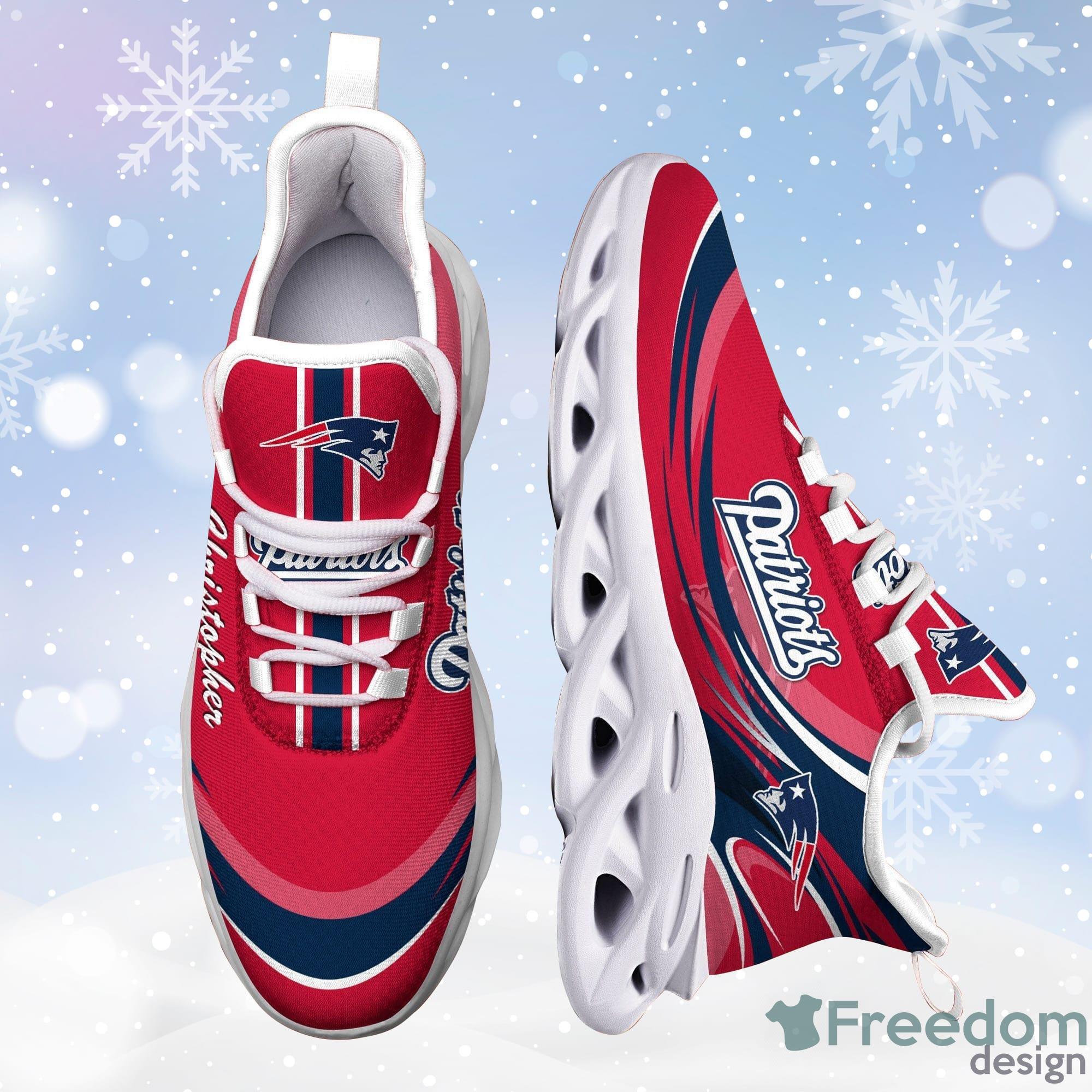 New England Patriots Max Soul Running Shoes Personalized For Man And Women Product Photo 2