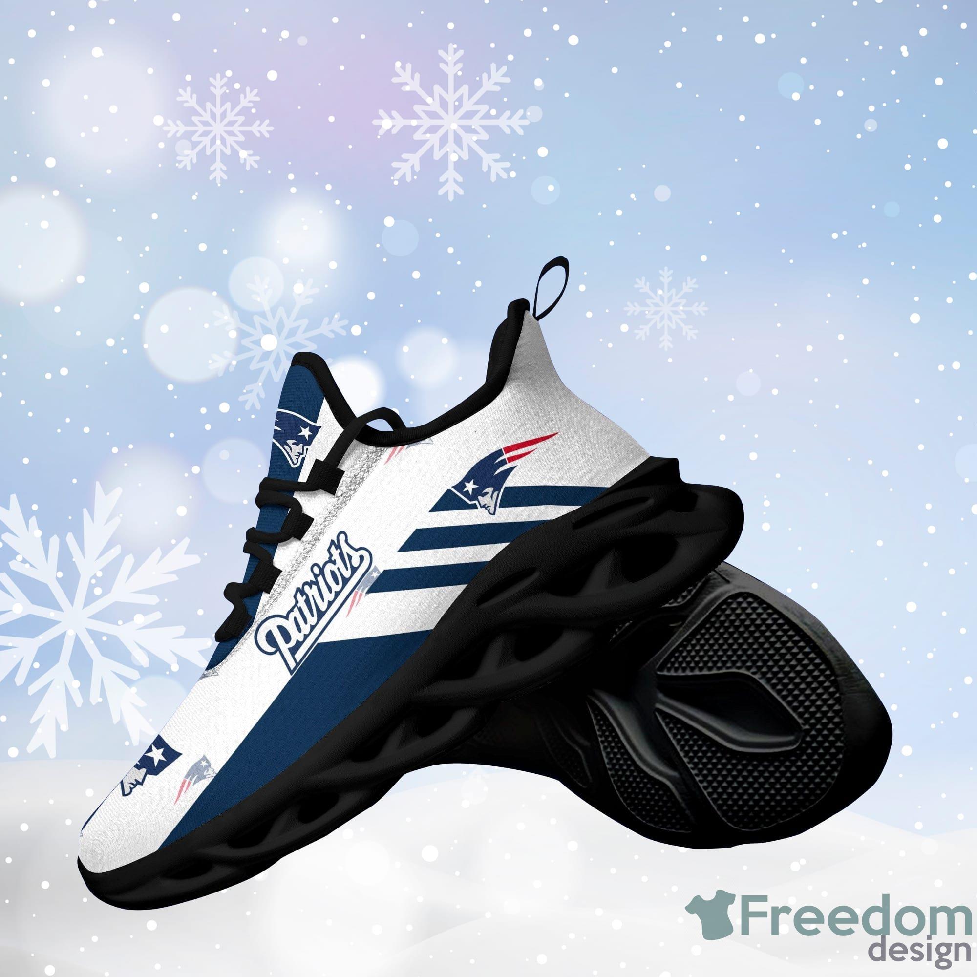 New England Patriots Max Soul Running Shoes Personalized Product Photo 1